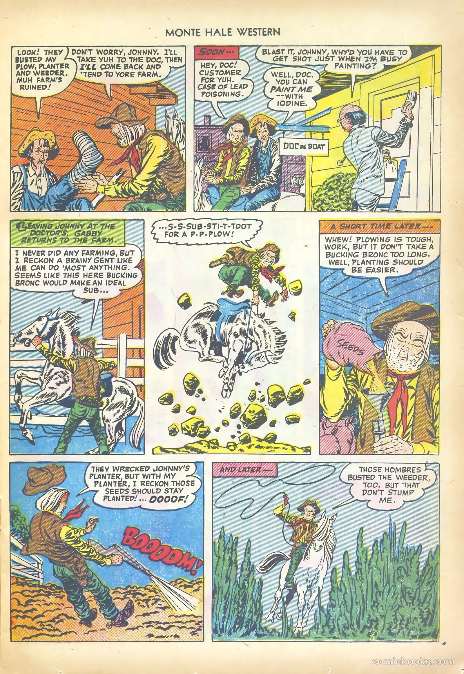Monte Hale Western #71 — page 13 of 36