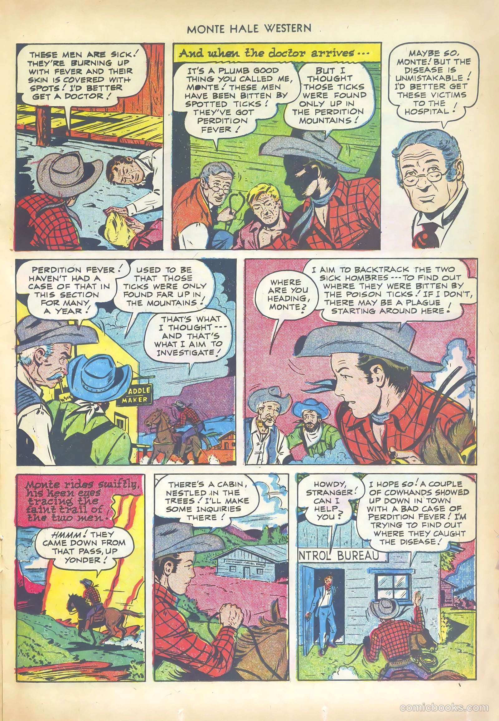 Monte Hale Western #71 — page 17 of 36