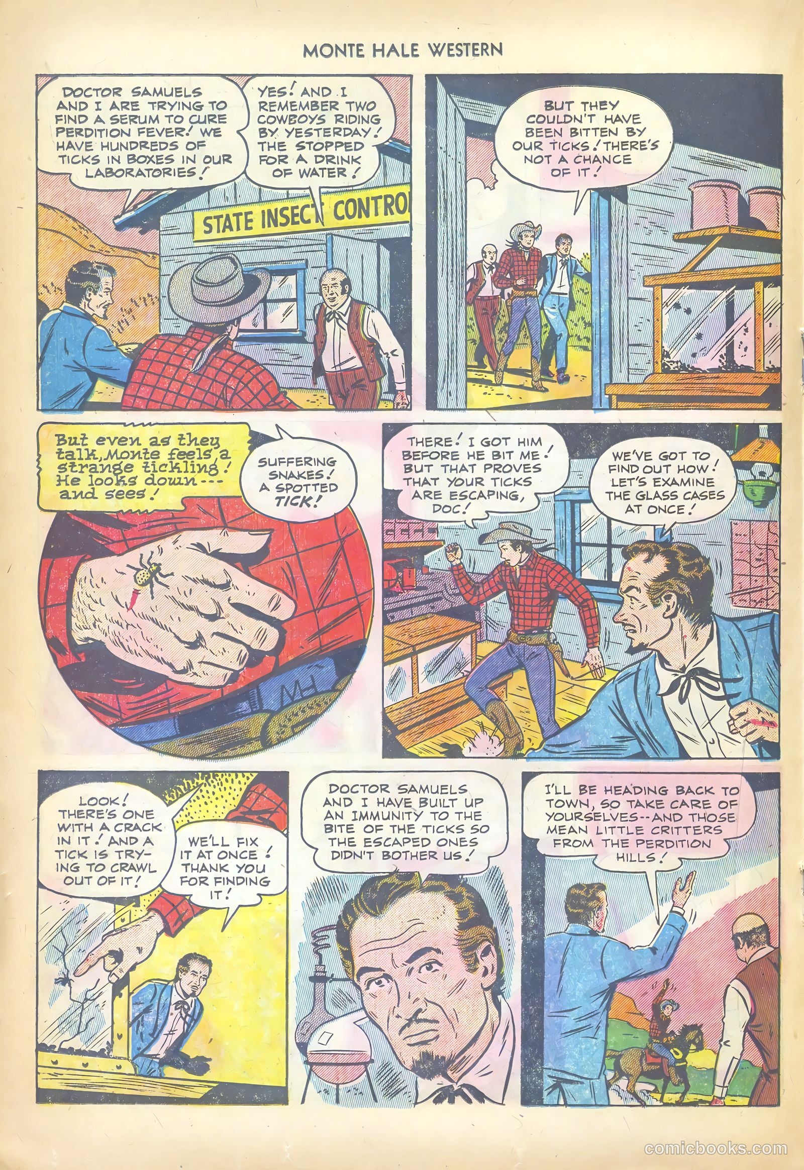 Monte Hale Western #71 — page 18 of 36