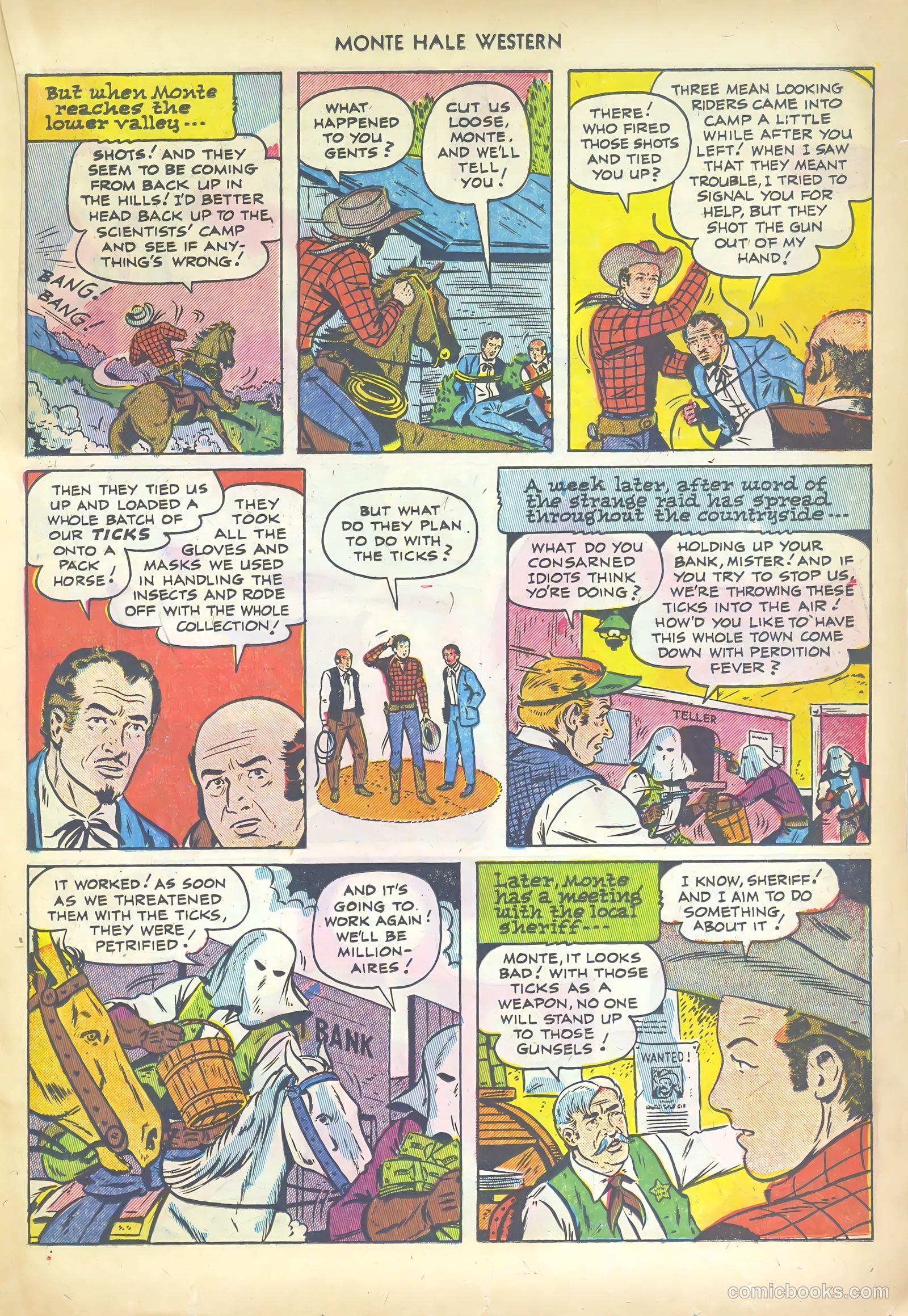 Monte Hale Western #71 — page 19 of 36