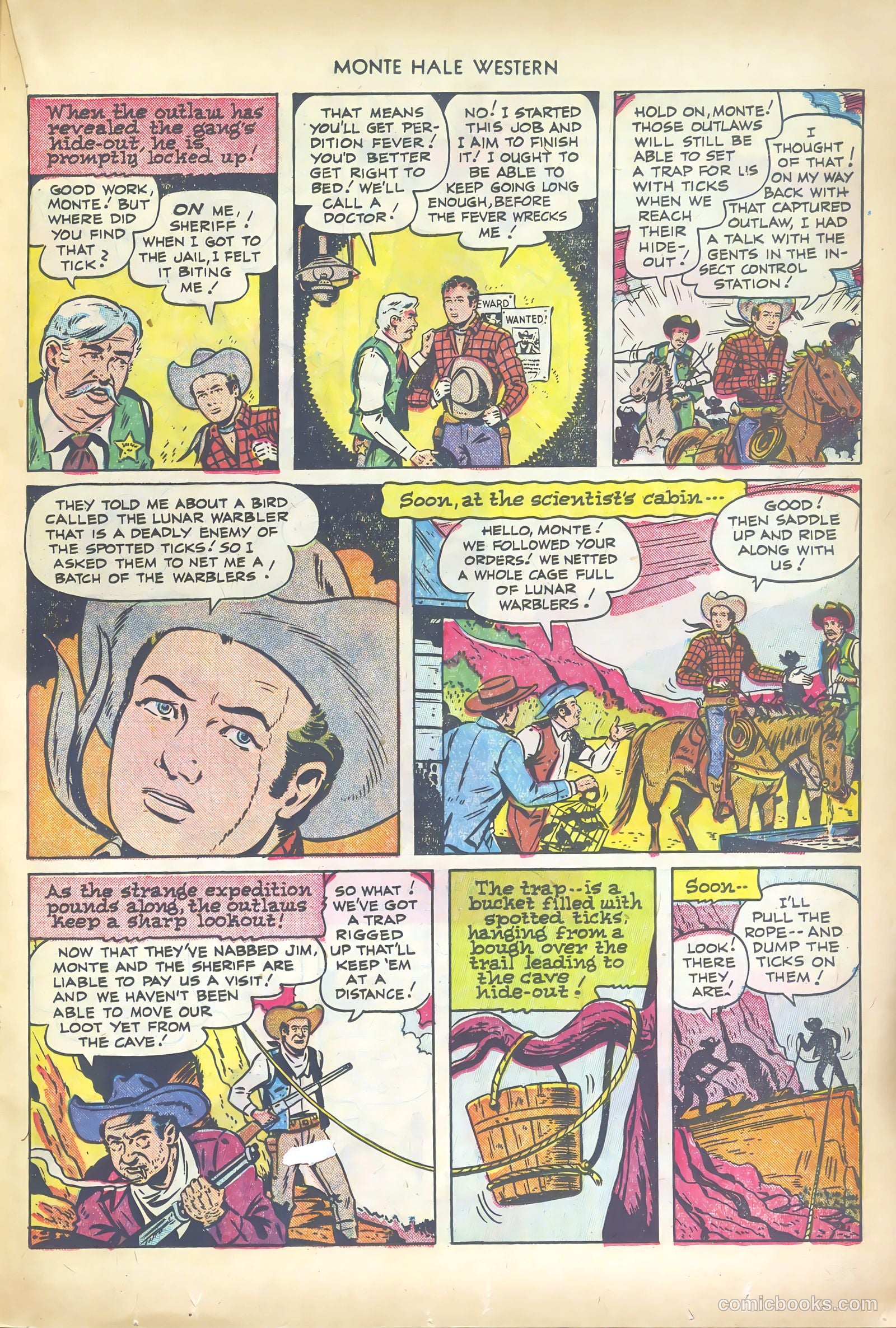 Monte Hale Western #71 — page 21 of 36