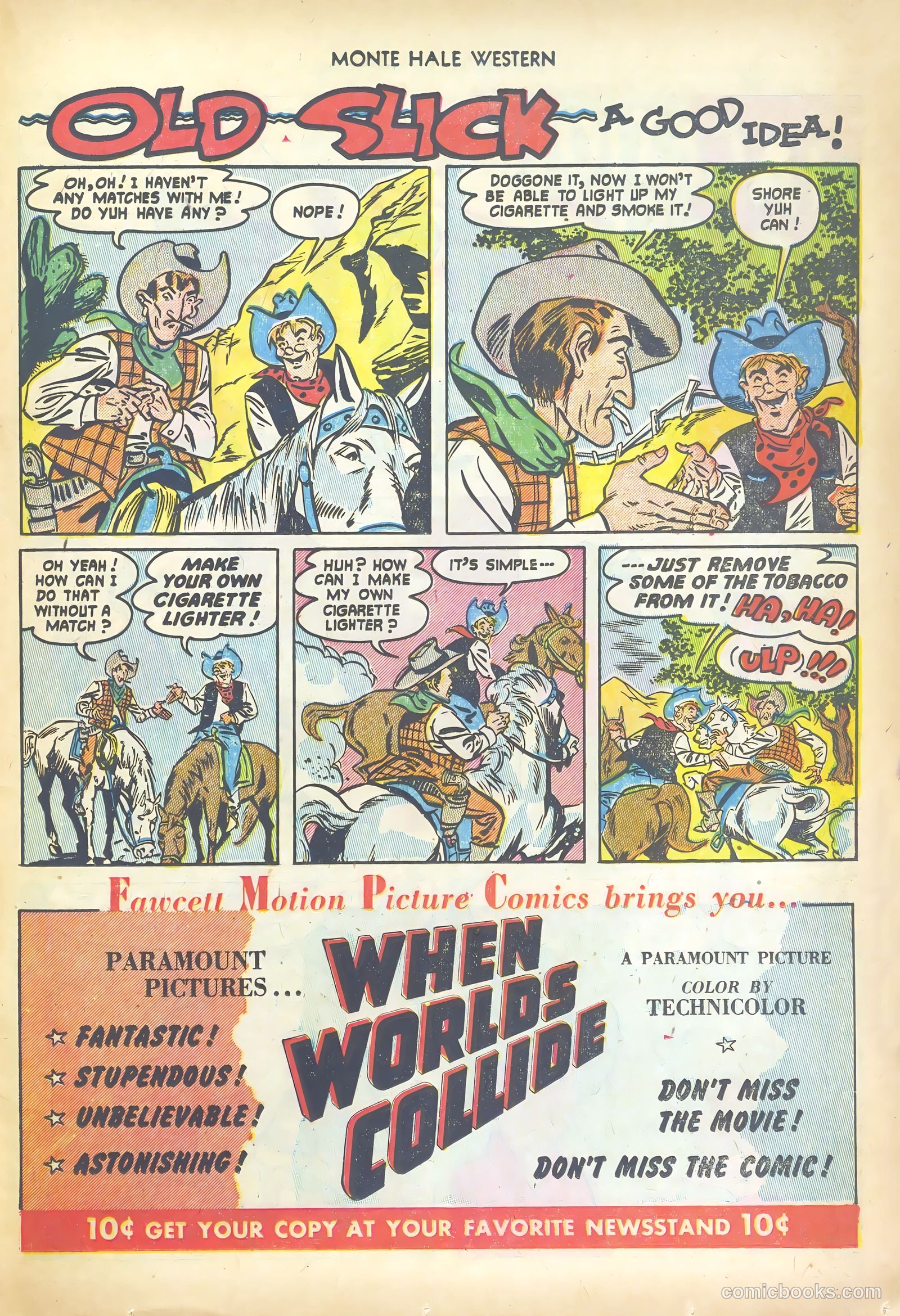Monte Hale Western #71 — page 25 of 36