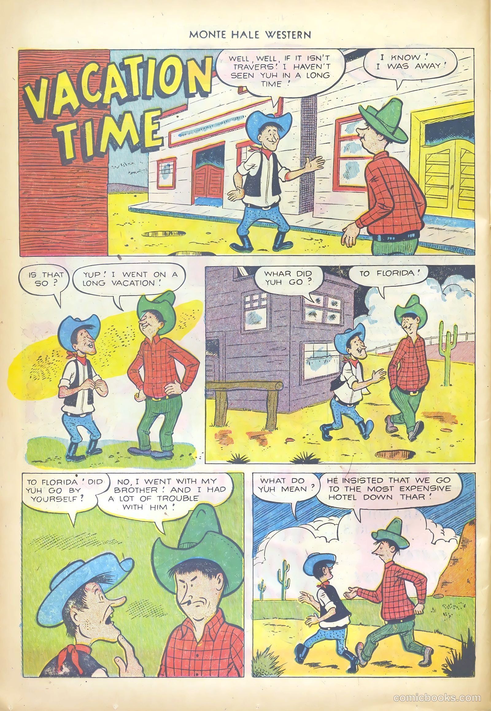 Monte Hale Western #71 — page 26 of 36