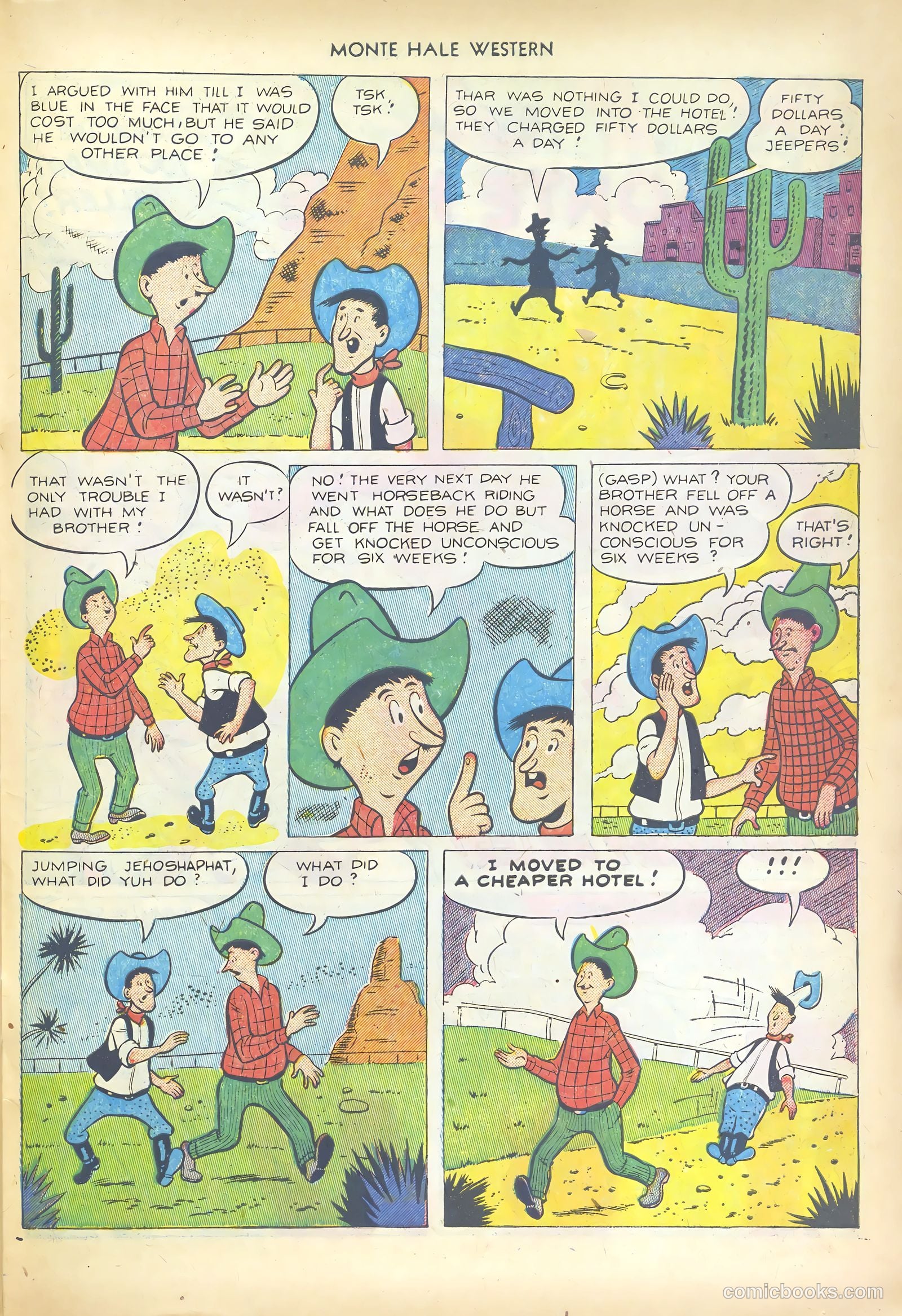 Monte Hale Western #71 — page 27 of 36
