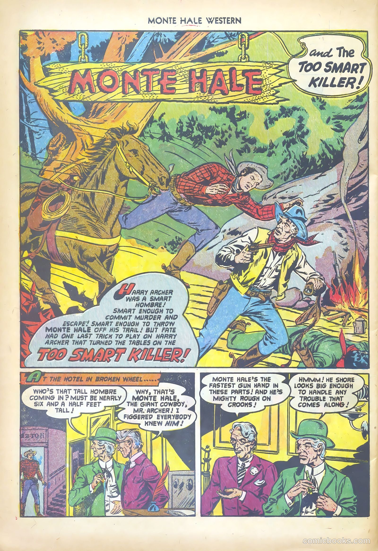 Monte Hale Western #71 — page 28 of 36