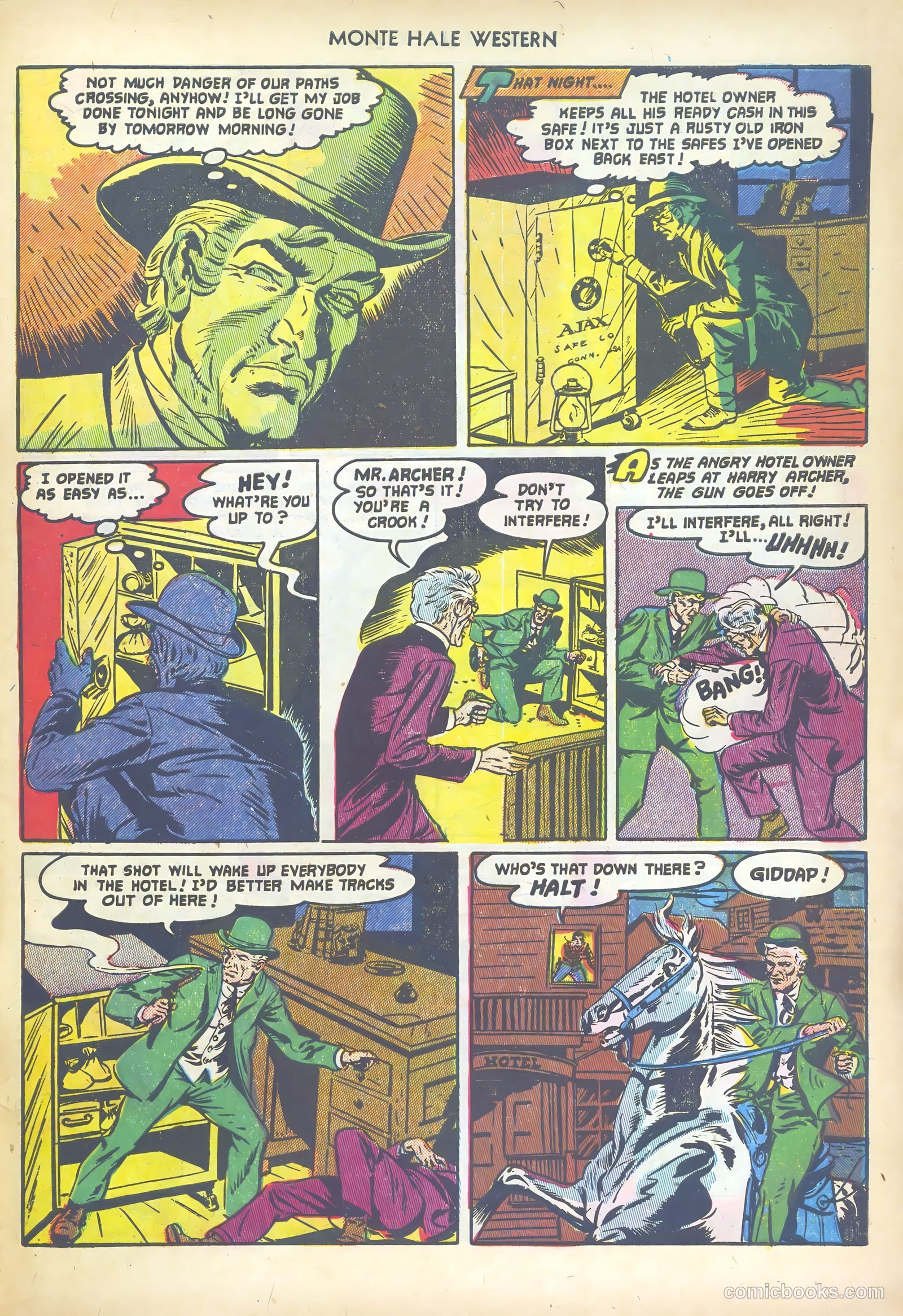 Monte Hale Western #71 — page 29 of 36