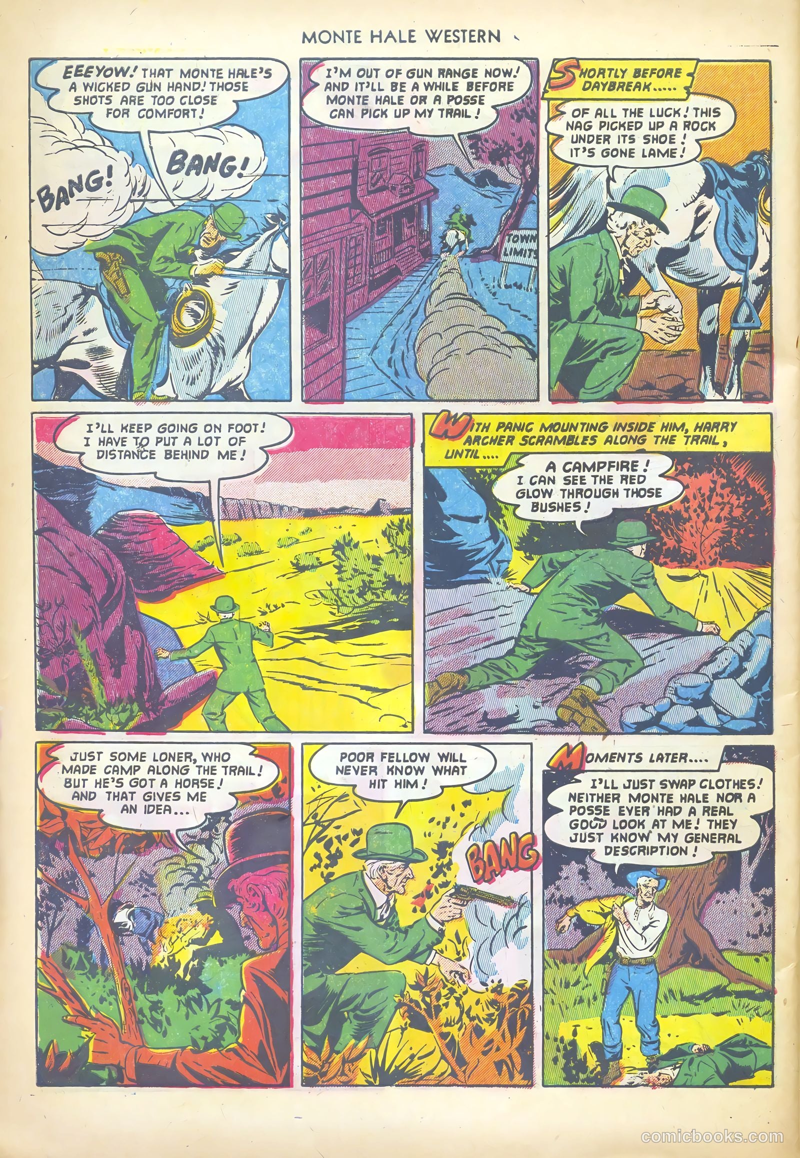 Monte Hale Western #71 — page 30 of 36