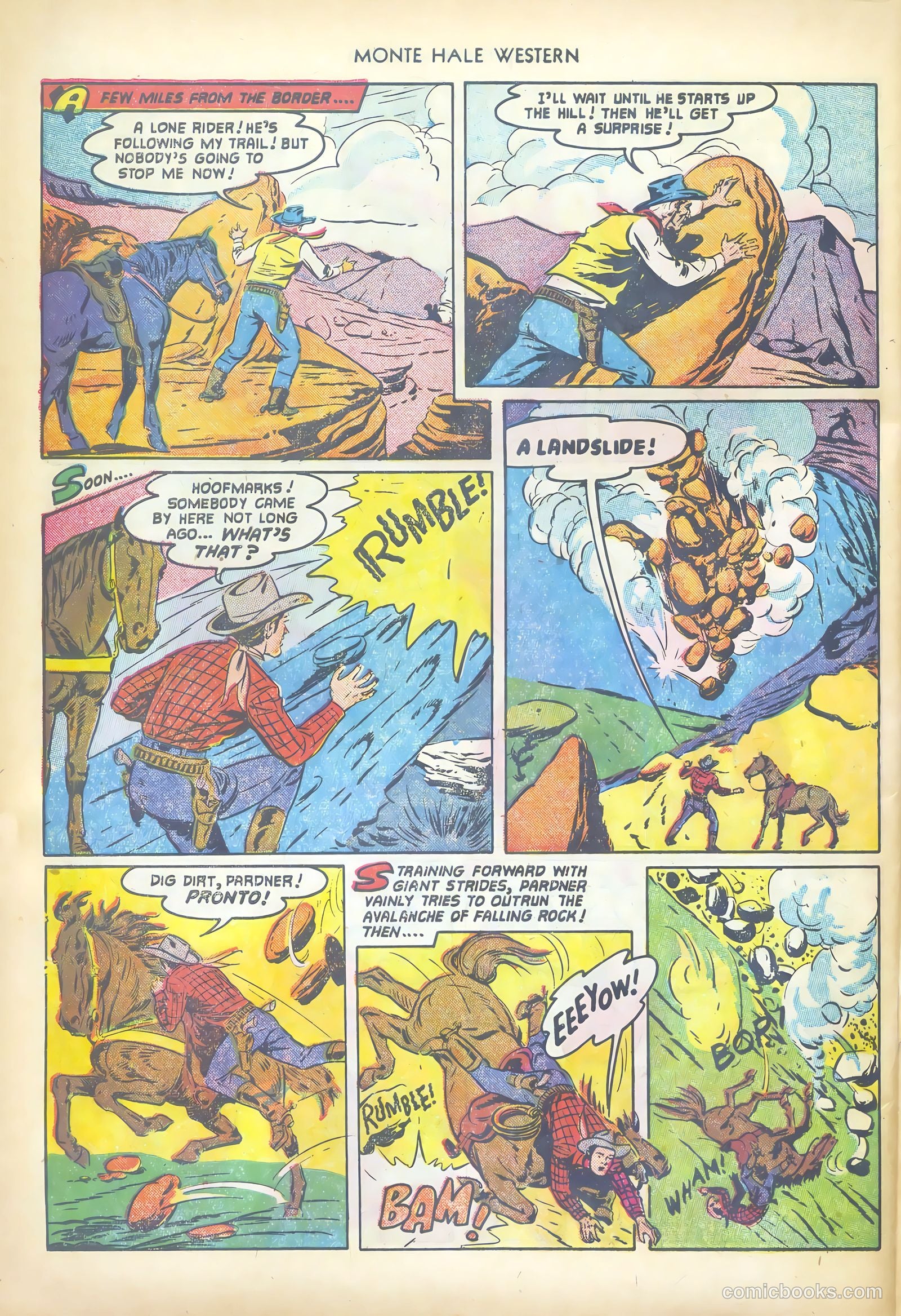 Monte Hale Western #71 — page 32 of 36