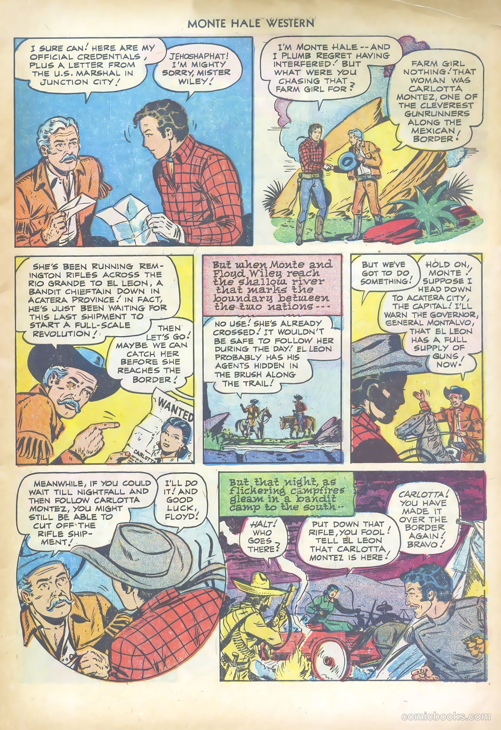 Monte Hale Western #72 — page 5 of 36