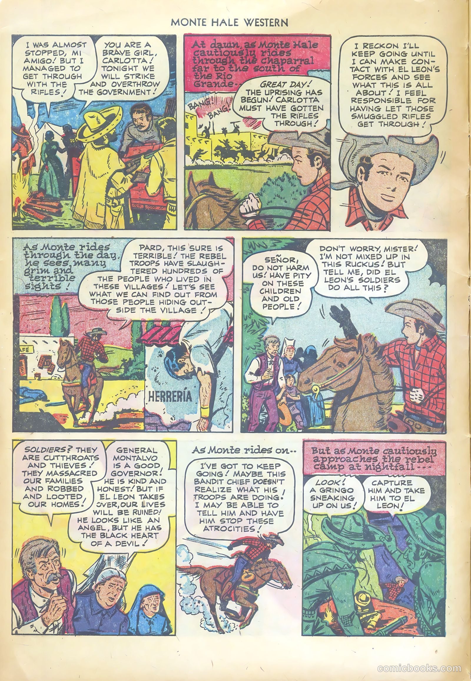 Monte Hale Western #72 — page 6 of 36