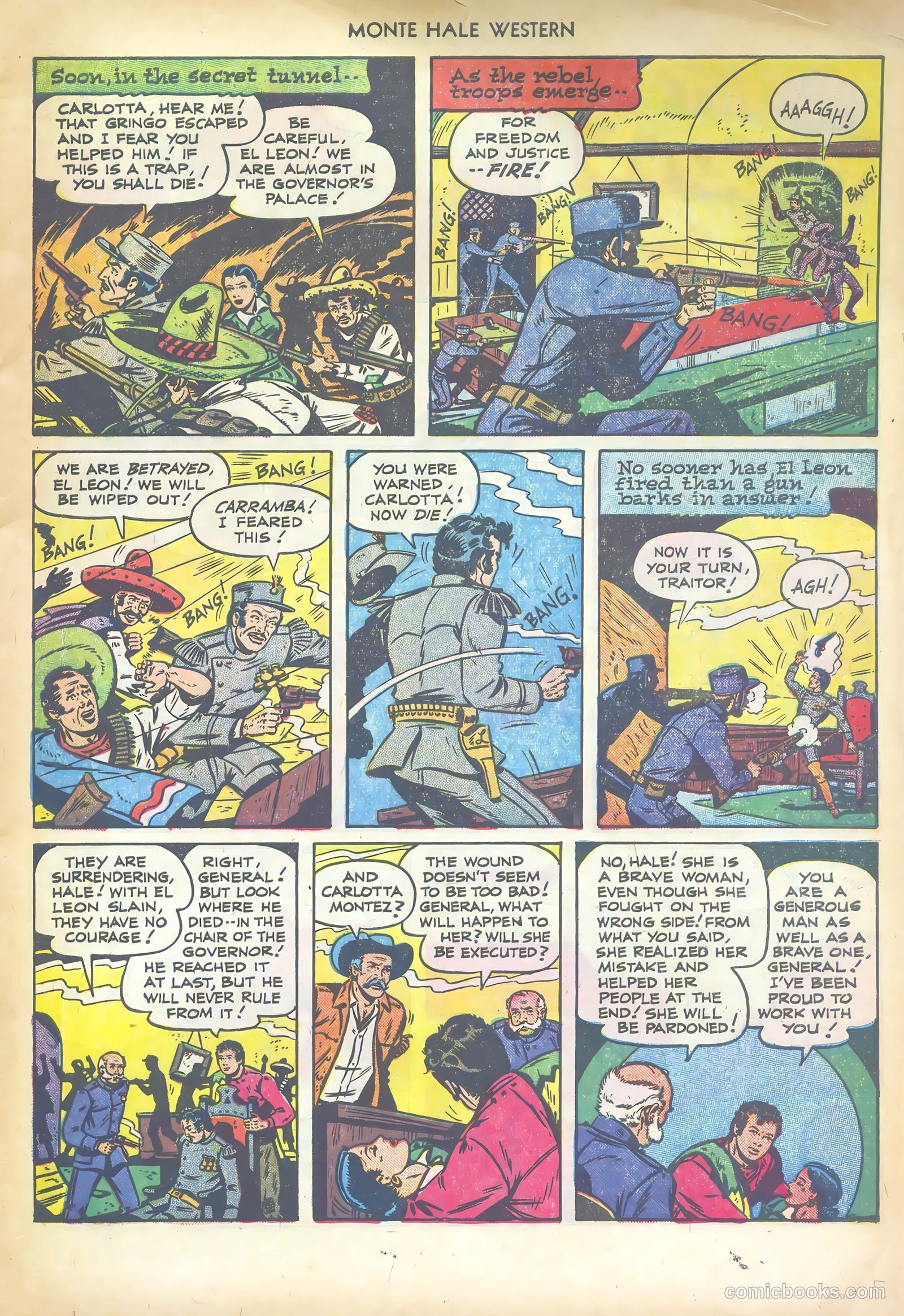 Monte Hale Western #72 — page 9 of 36