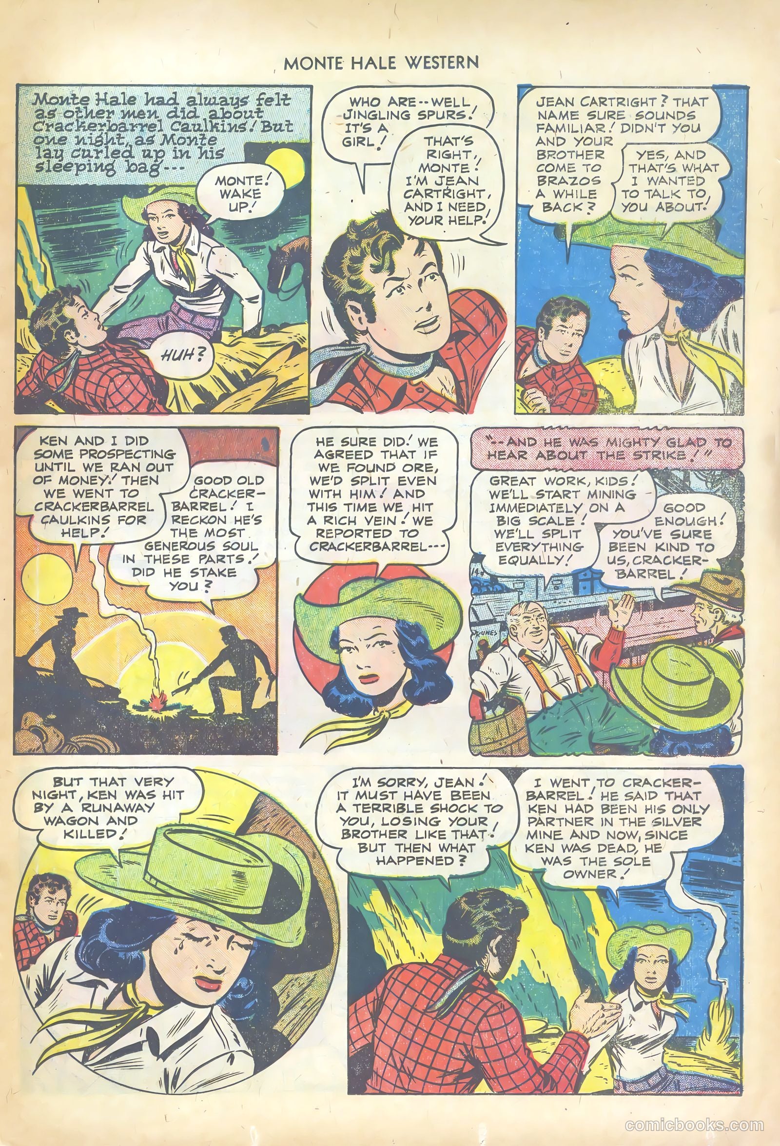 Monte Hale Western #72 — page 17 of 36