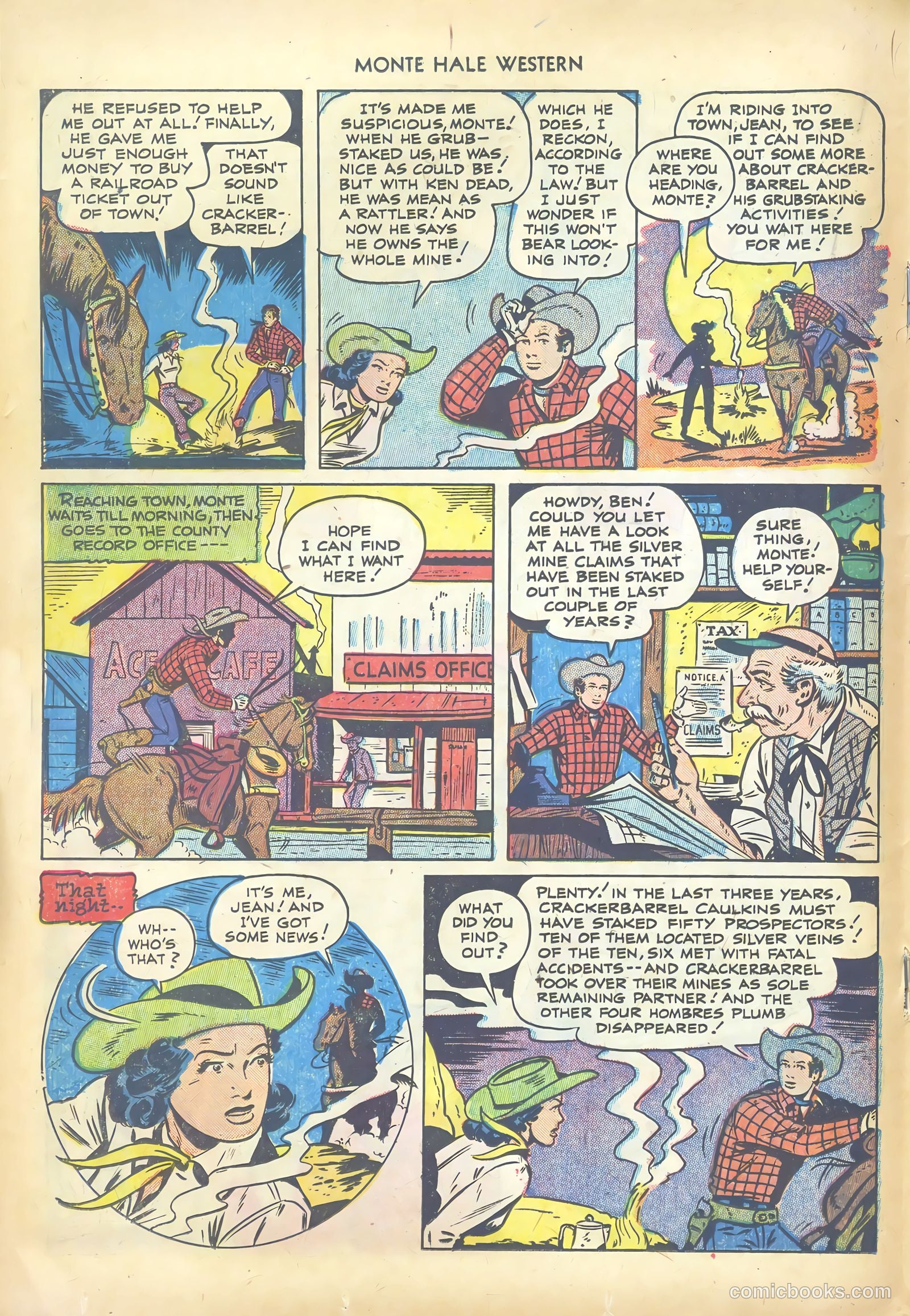 Monte Hale Western #72 — page 18 of 36