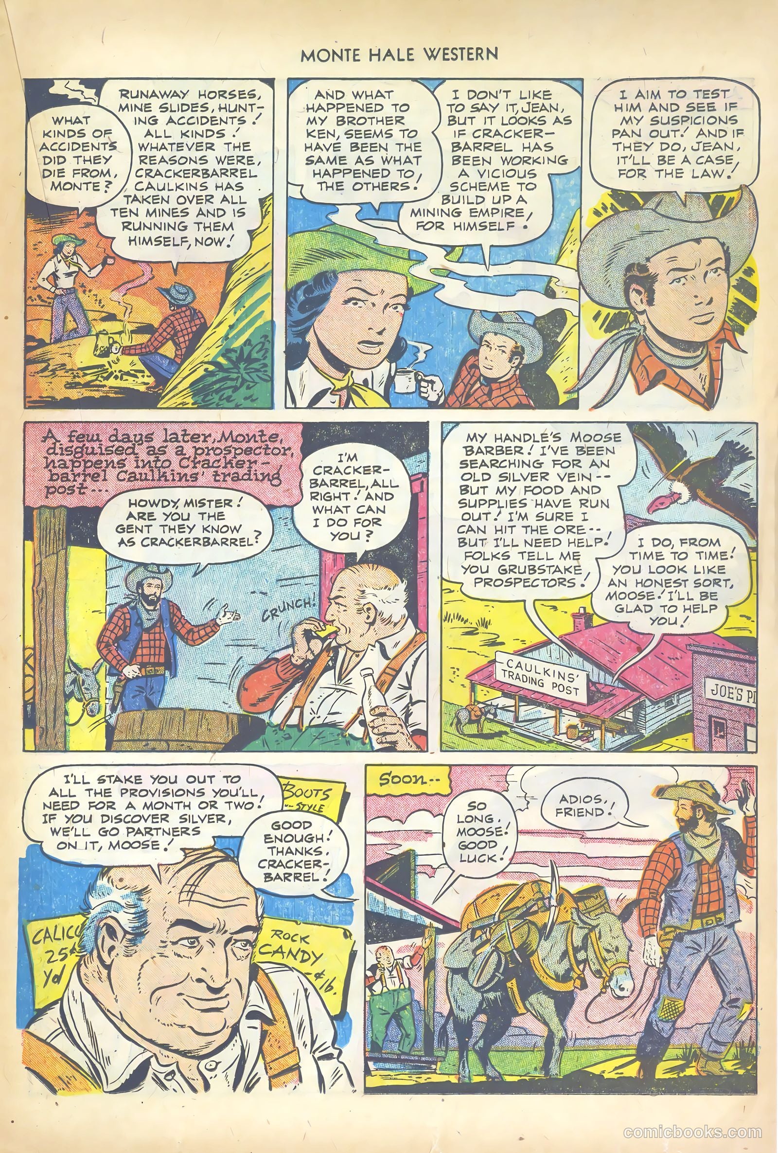 Monte Hale Western #72 — page 19 of 36