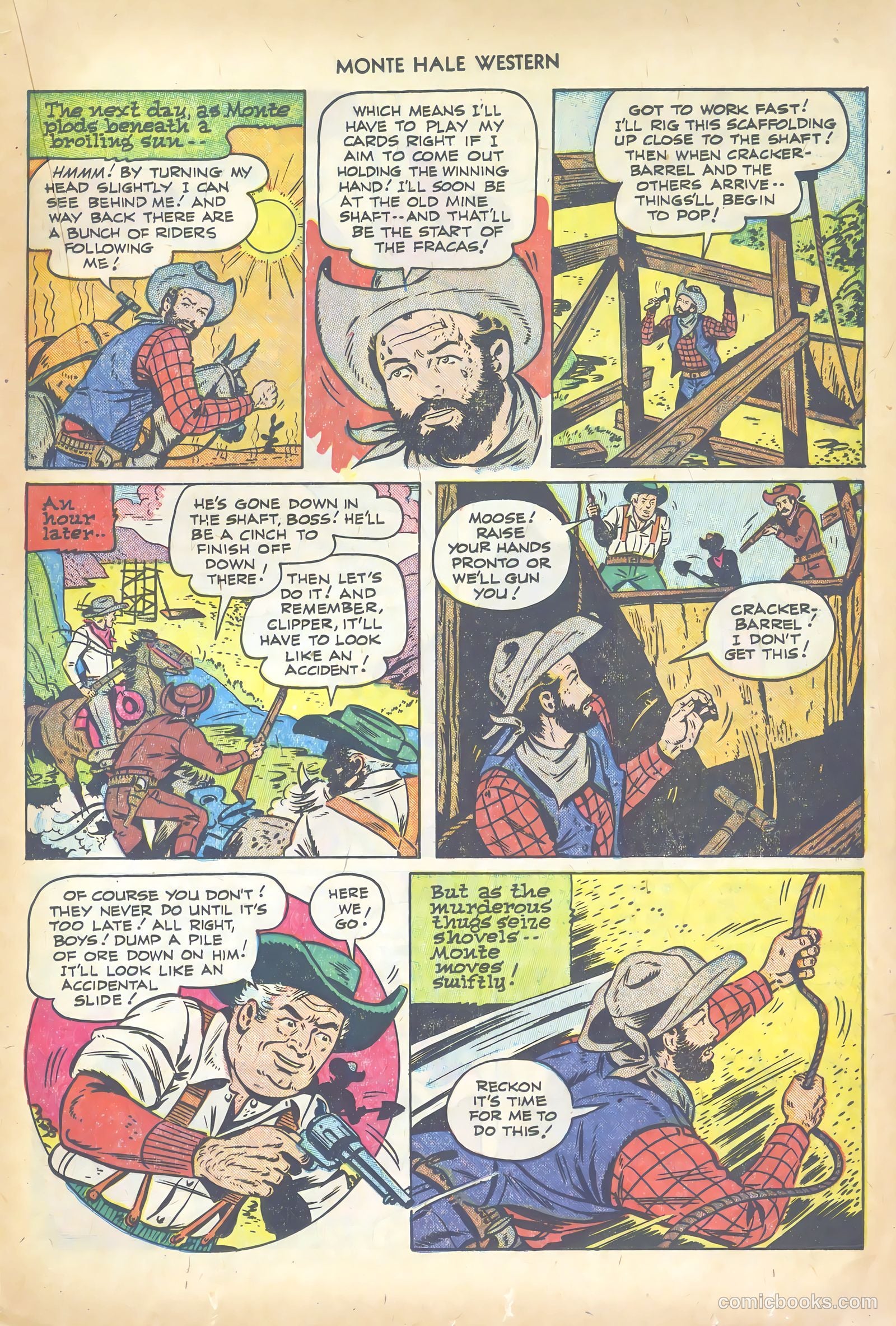 Monte Hale Western #72 — page 21 of 36