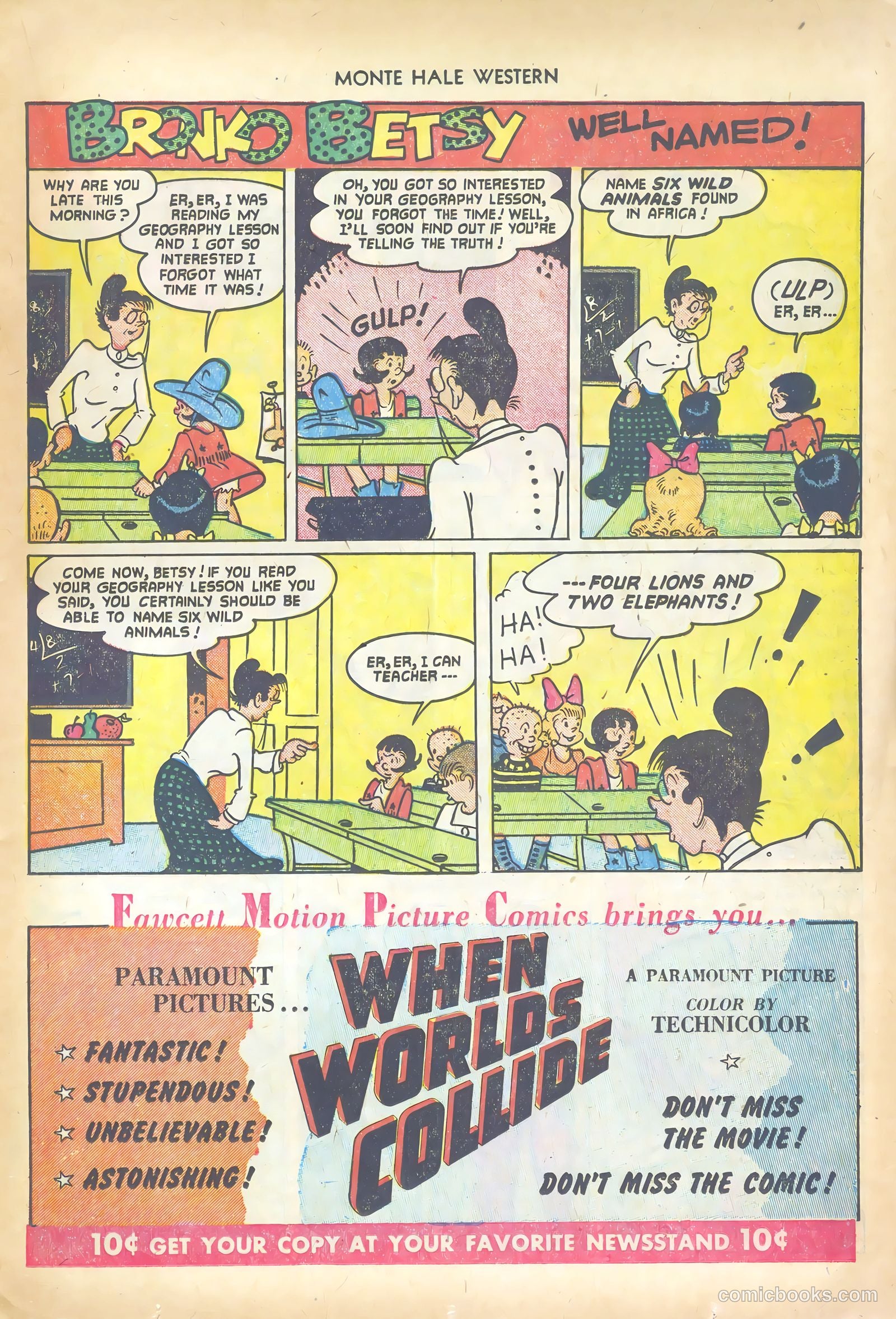Monte Hale Western #72 — page 25 of 36