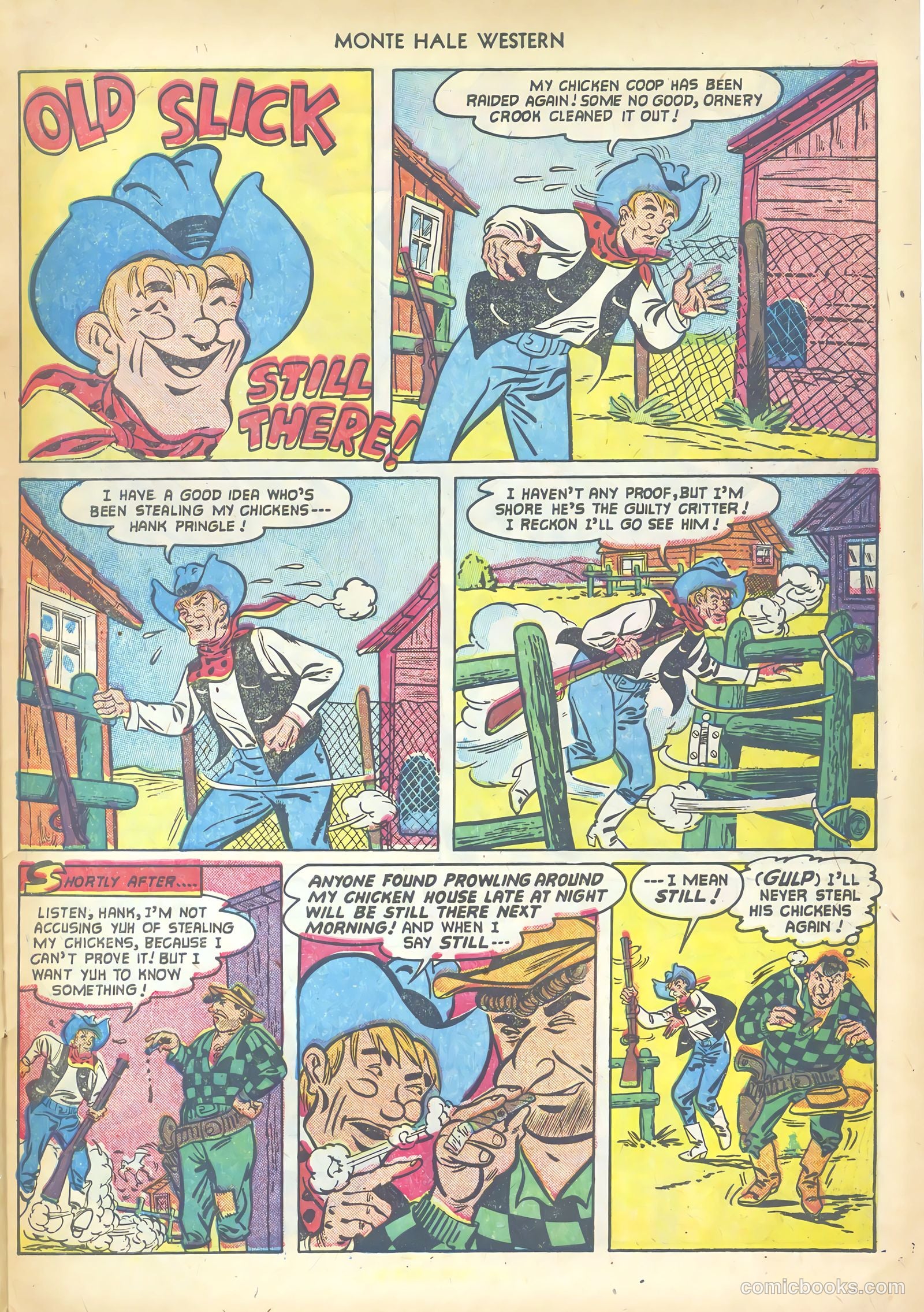 Monte Hale Western #72 — page 27 of 36