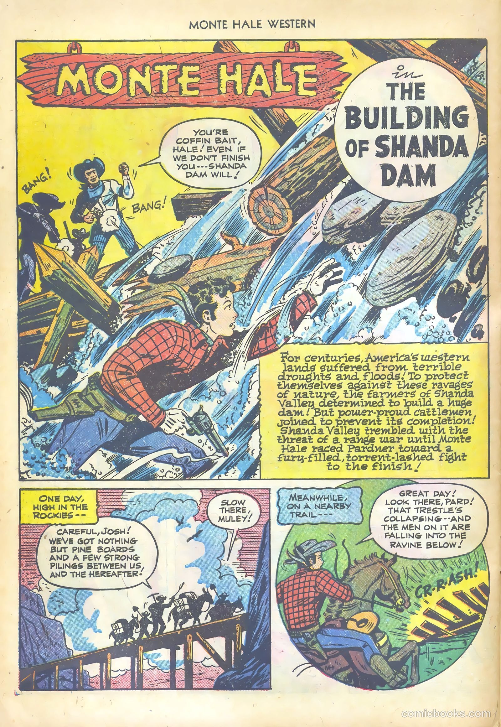 Monte Hale Western #72 — page 28 of 36