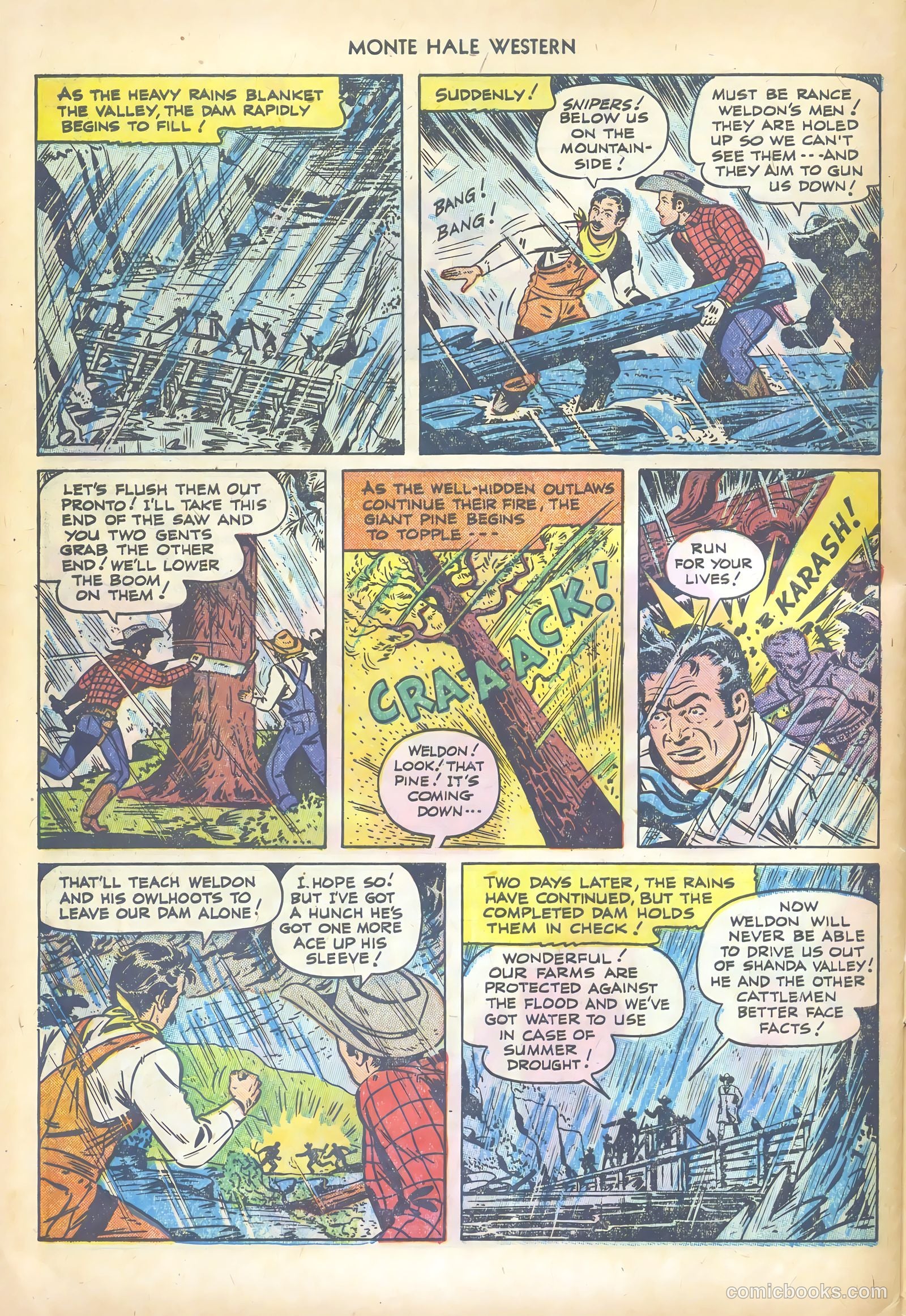 Monte Hale Western #72 — page 32 of 36