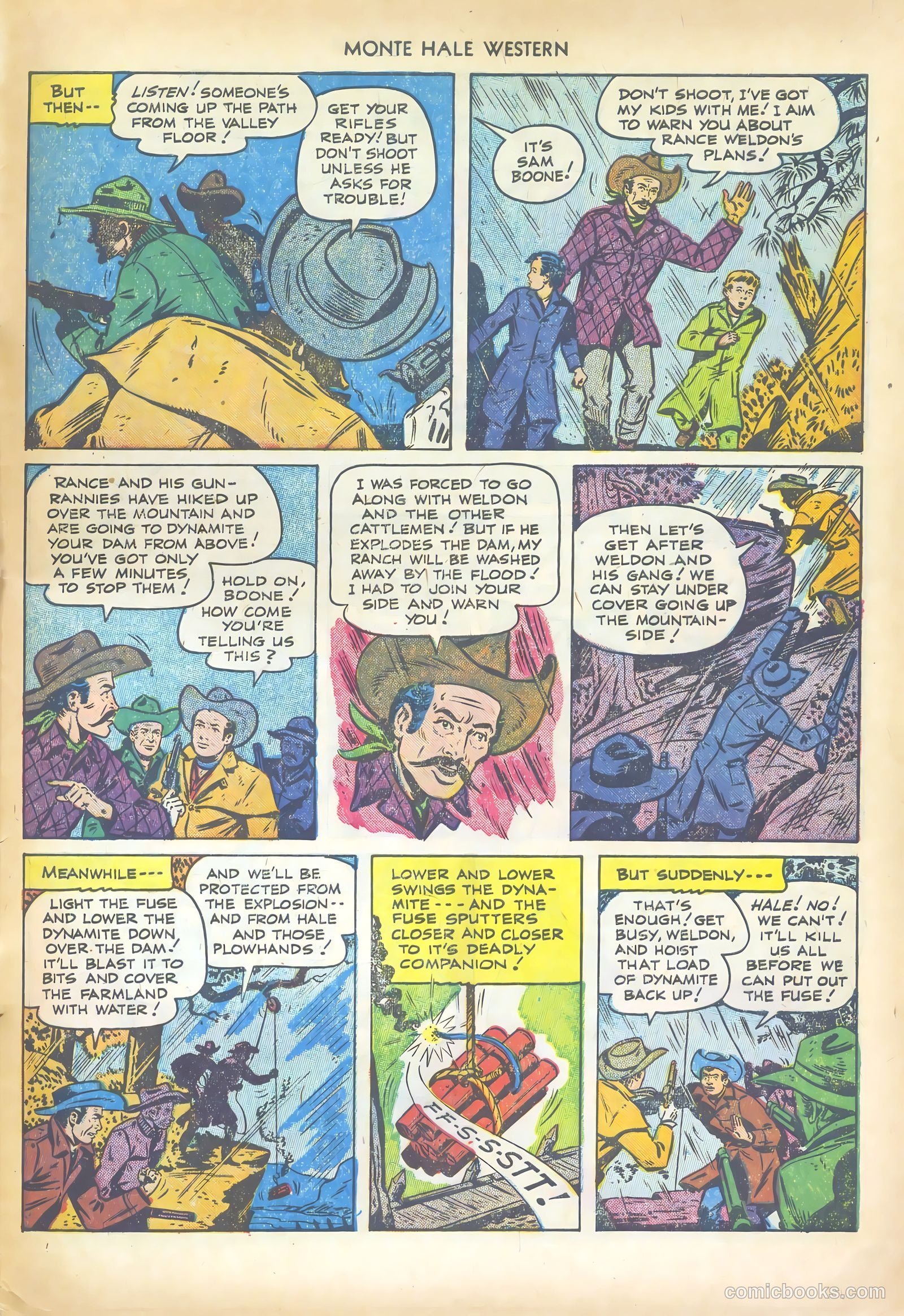 Monte Hale Western #72 — page 33 of 36