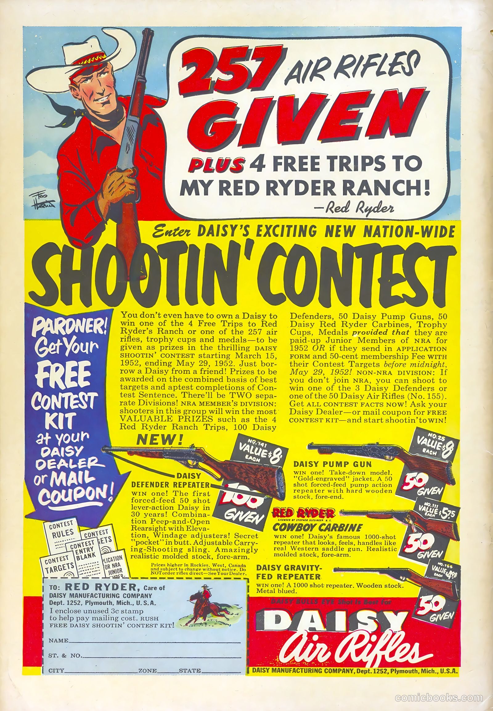 Monte Hale Western #72 — page 36 of 36