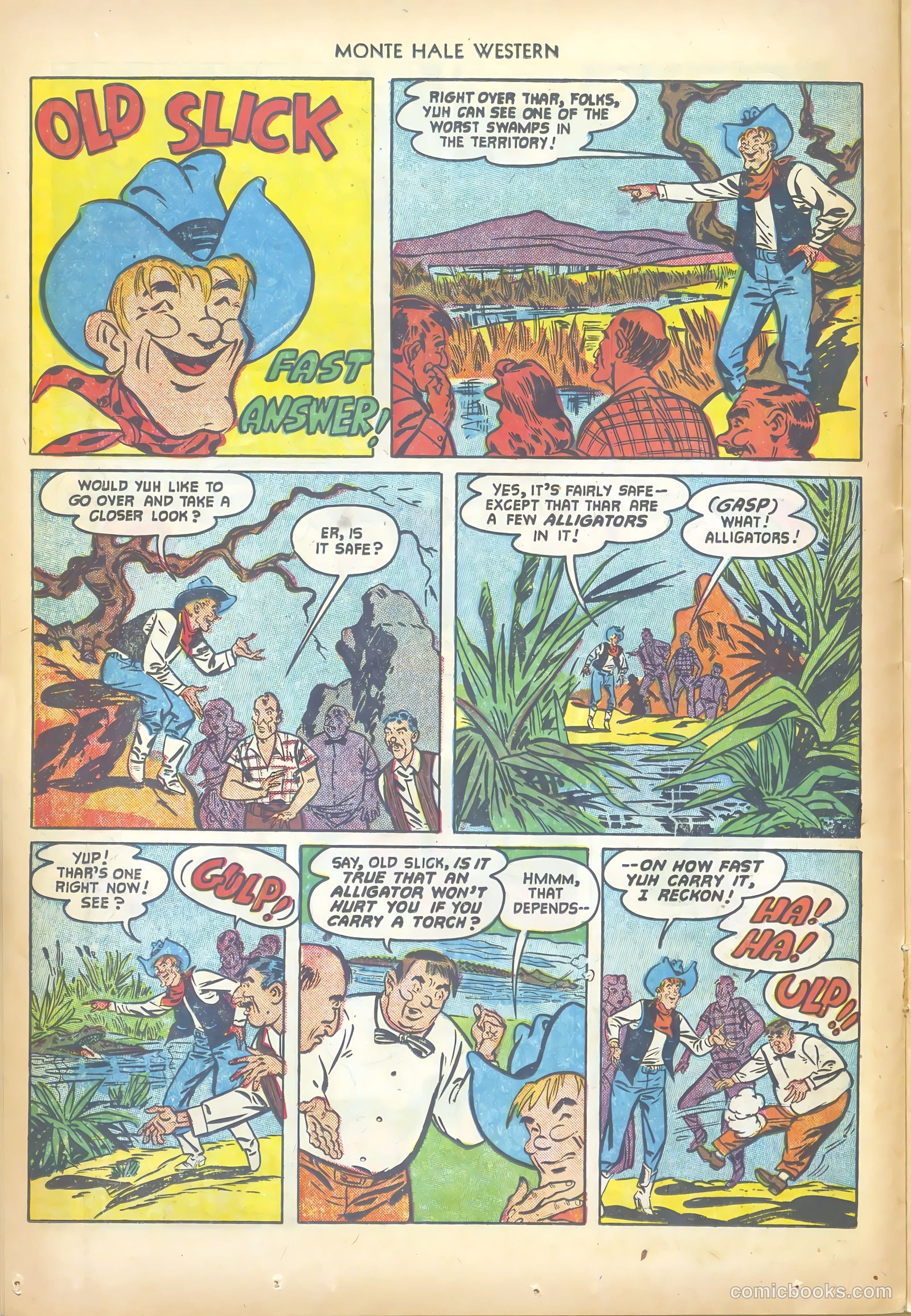 Monte Hale Western #73 — page 14 of 36