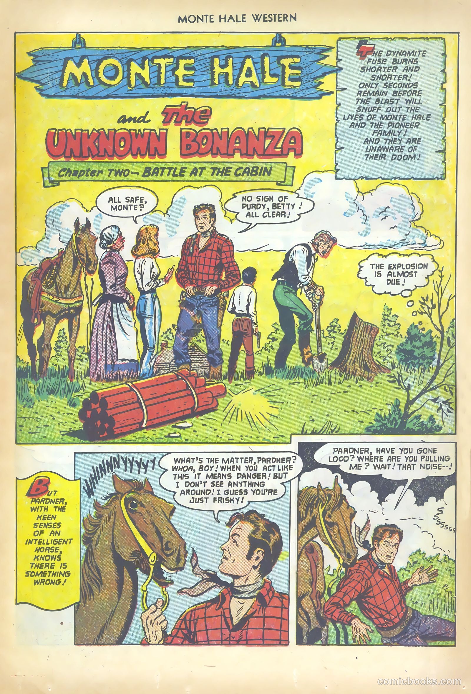 Monte Hale Western #73 — page 15 of 36