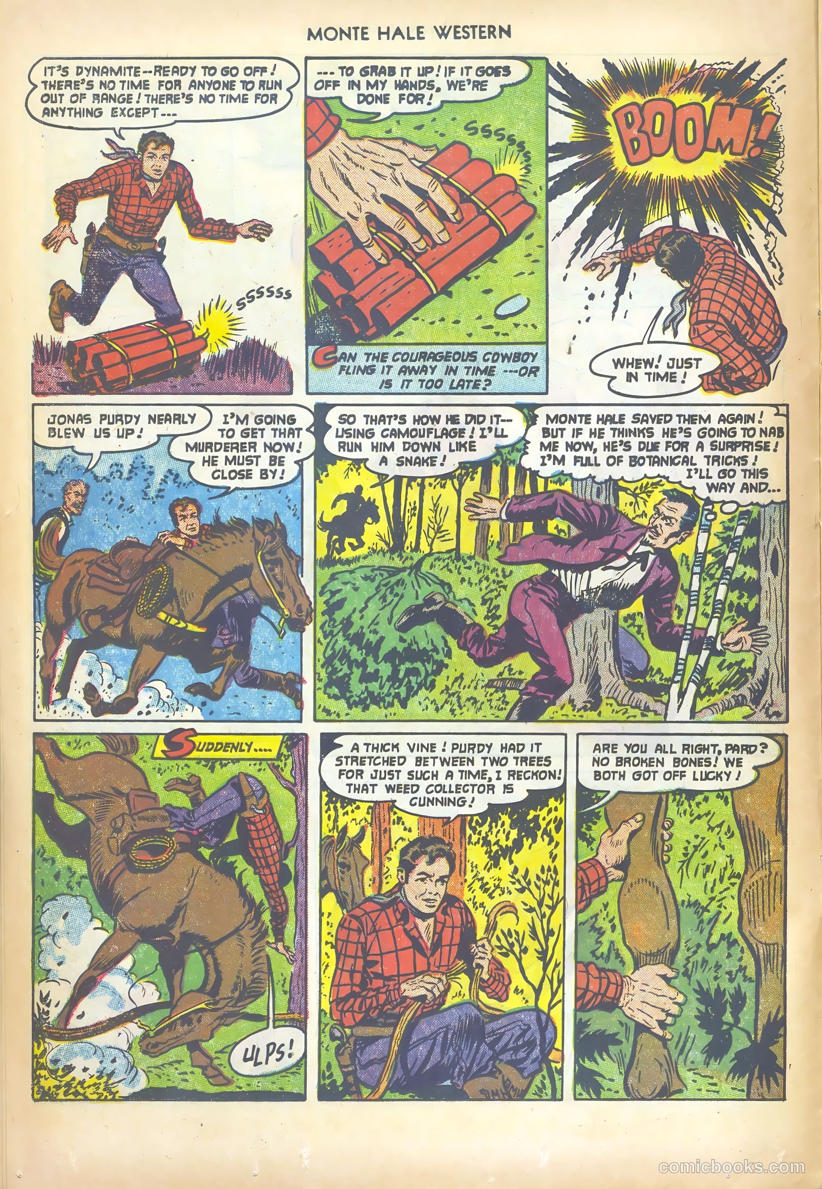 Monte Hale Western #73 — page 16 of 36