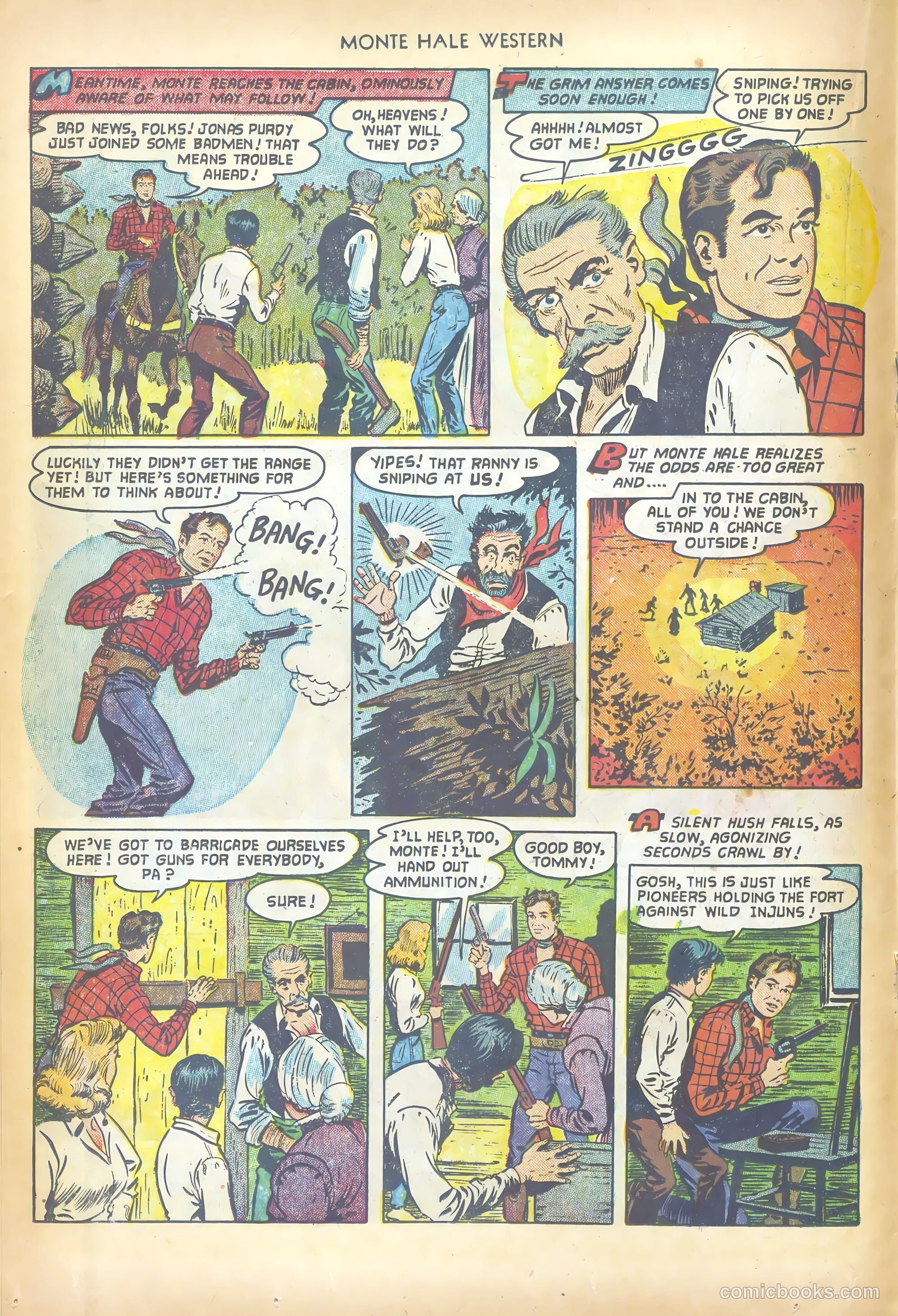 Monte Hale Western #73 — page 18 of 36