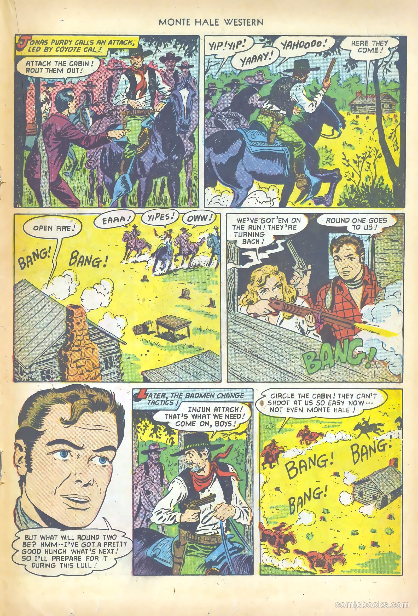Monte Hale Western #73 — page 19 of 36