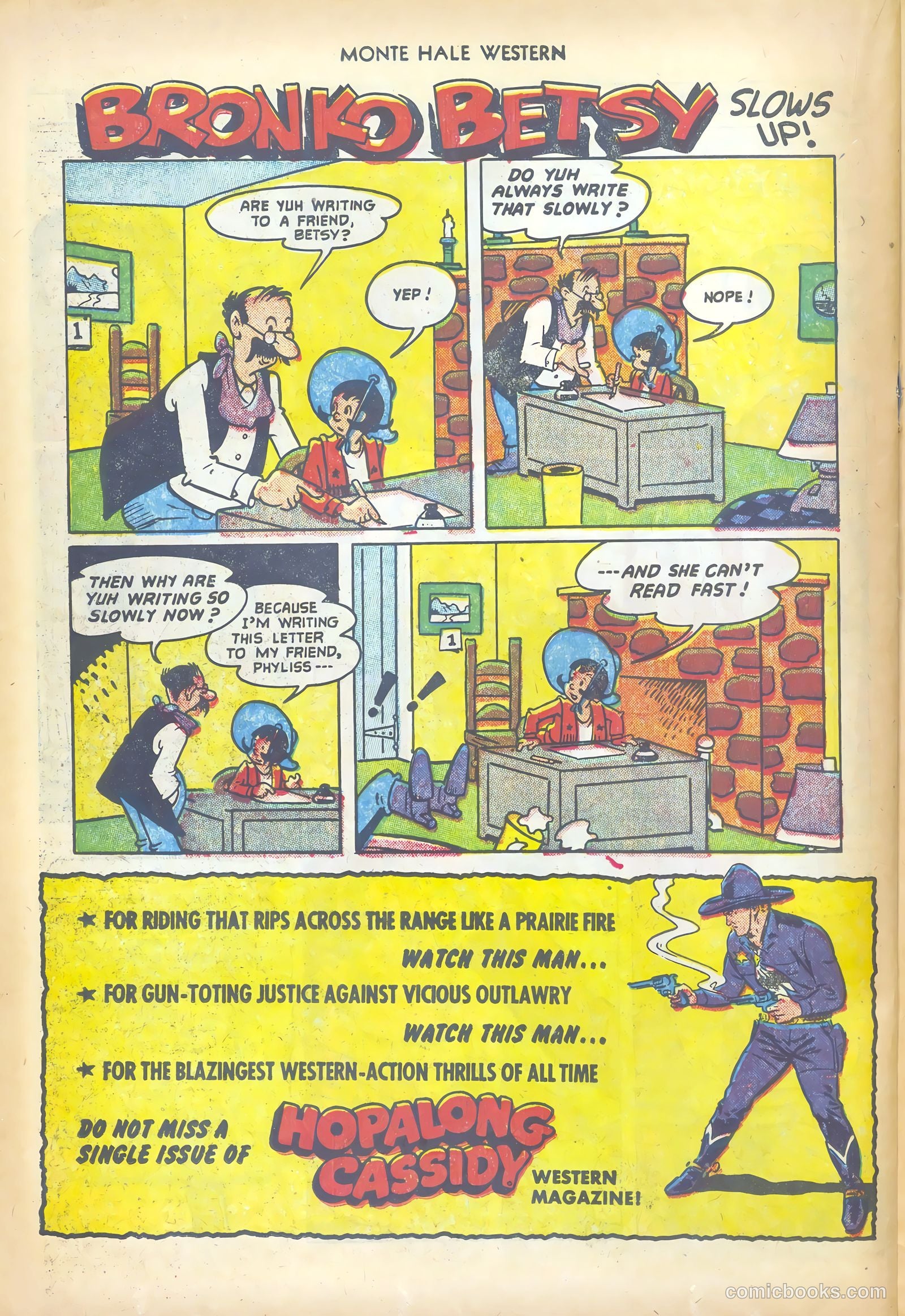 Monte Hale Western #73 — page 22 of 36