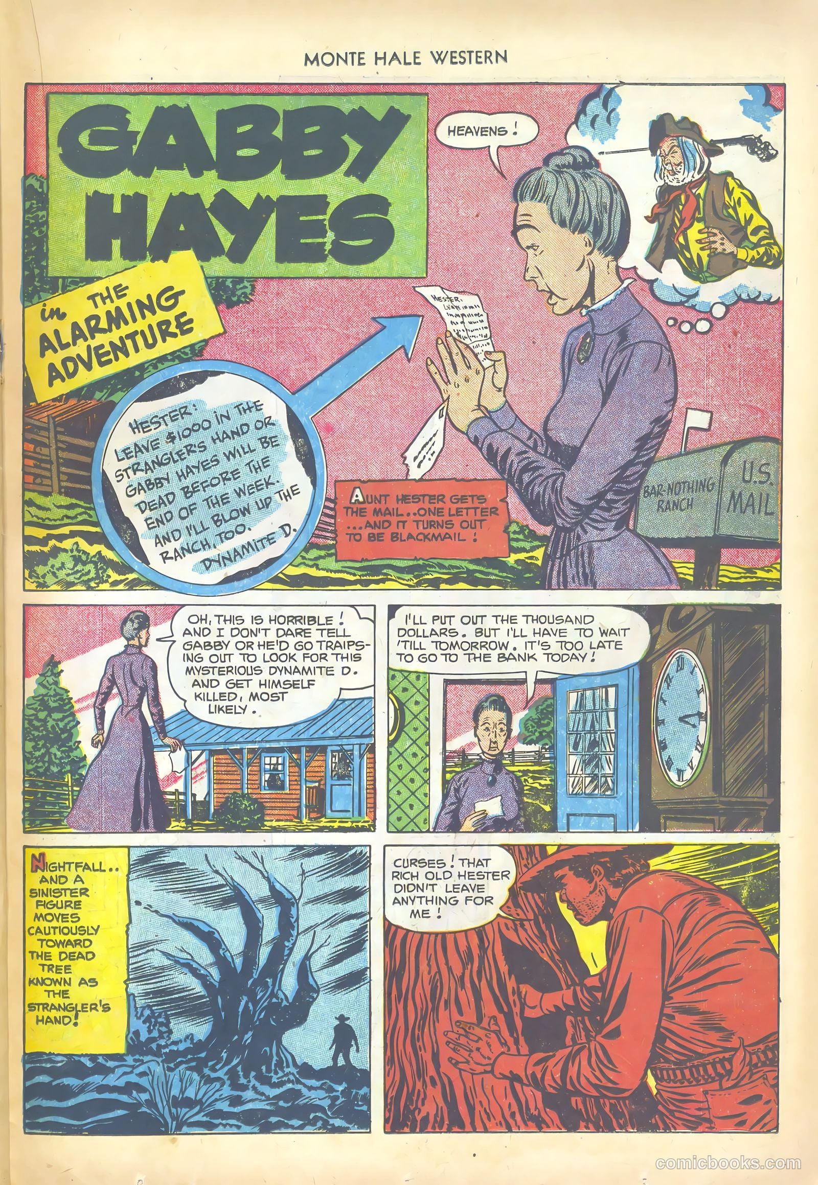 Monte Hale Western #73 — page 23 of 36