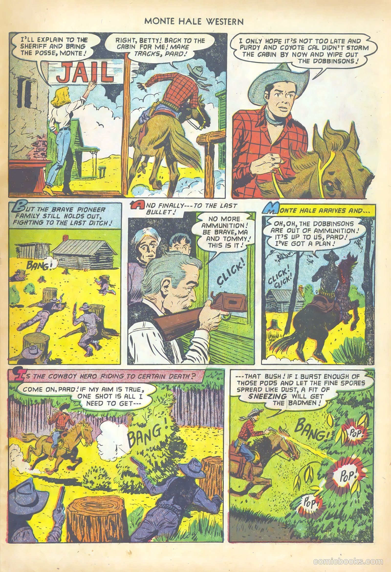 Monte Hale Western #73 — page 33 of 36