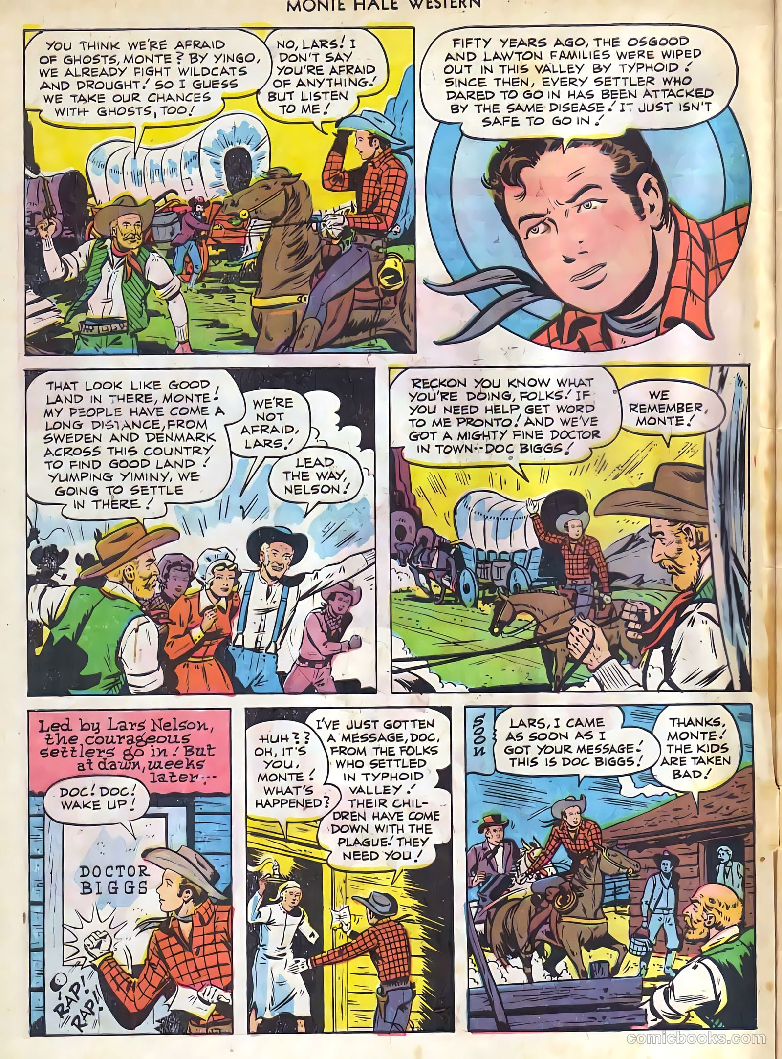 Monte Hale Western #74 — page 3 of 33
