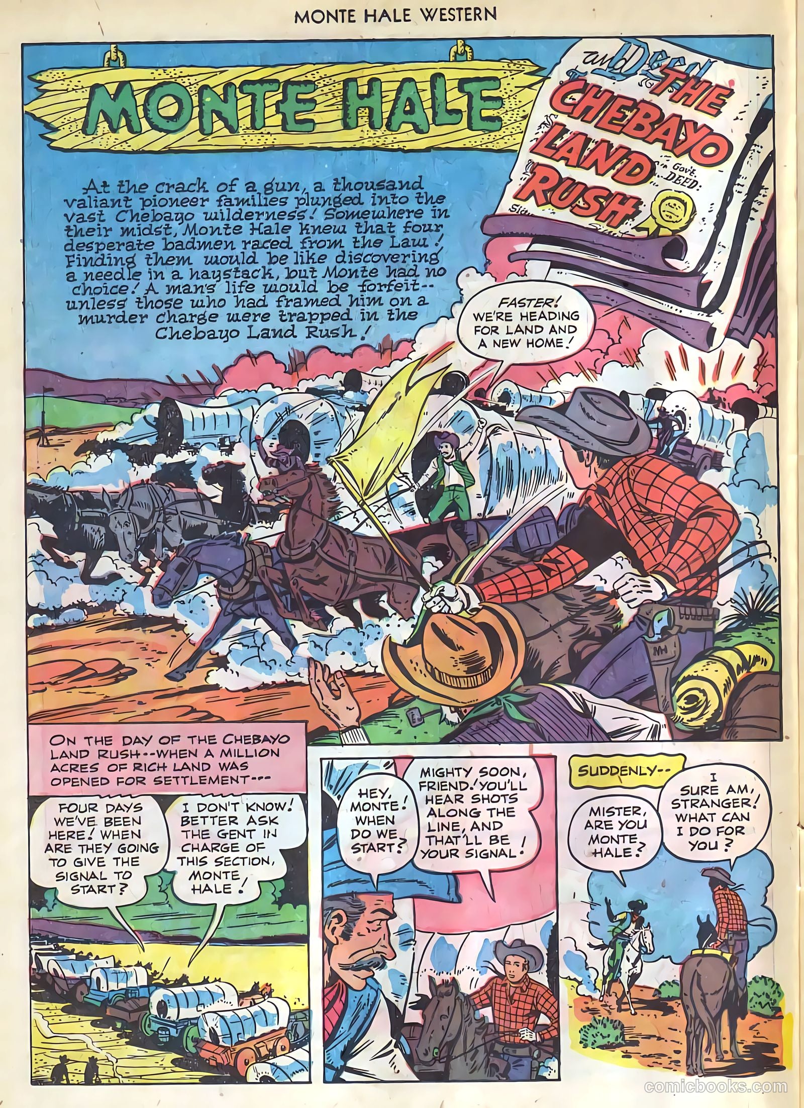 Monte Hale Western #74 — page 13 of 33