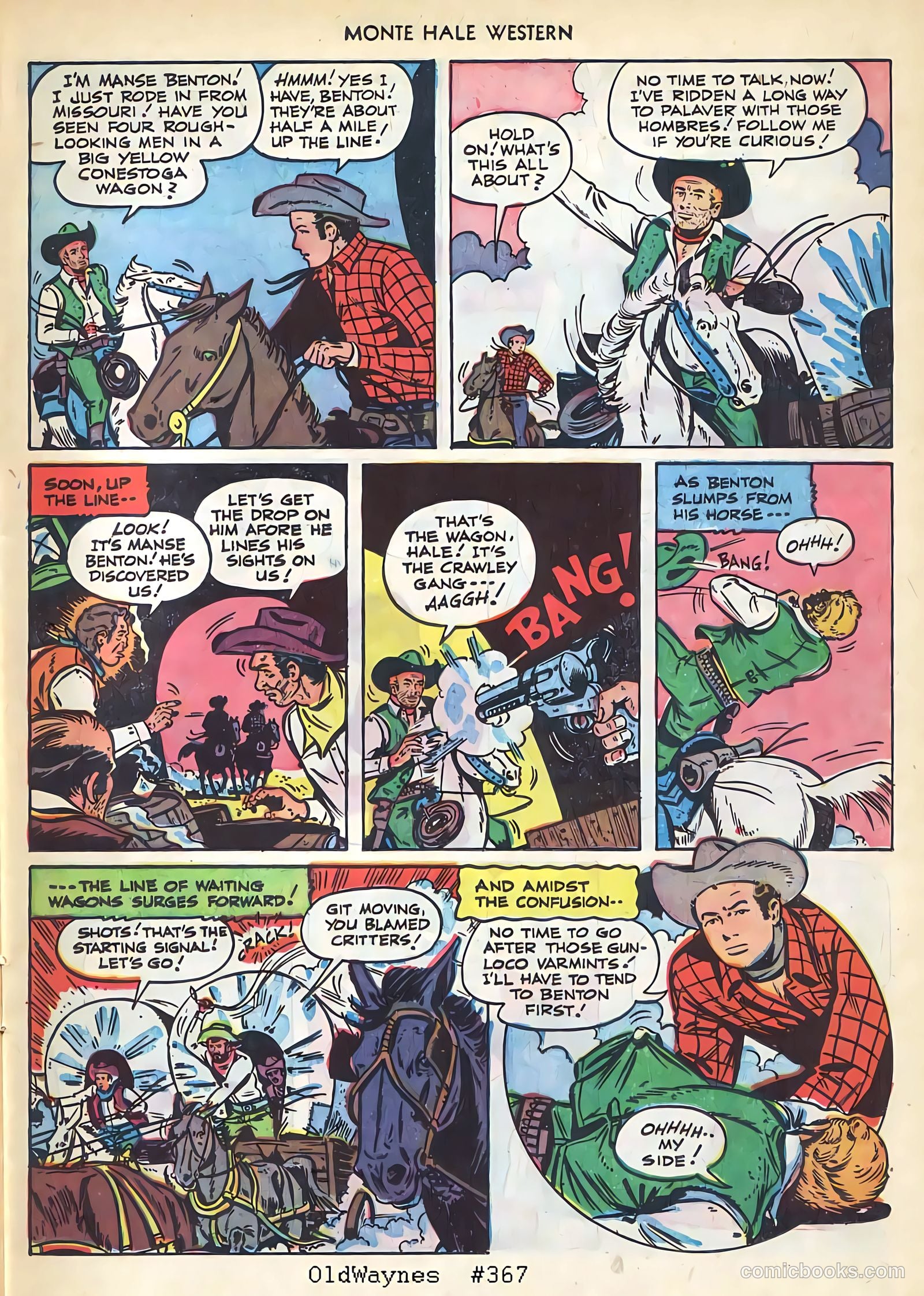 Monte Hale Western #74 — page 14 of 33