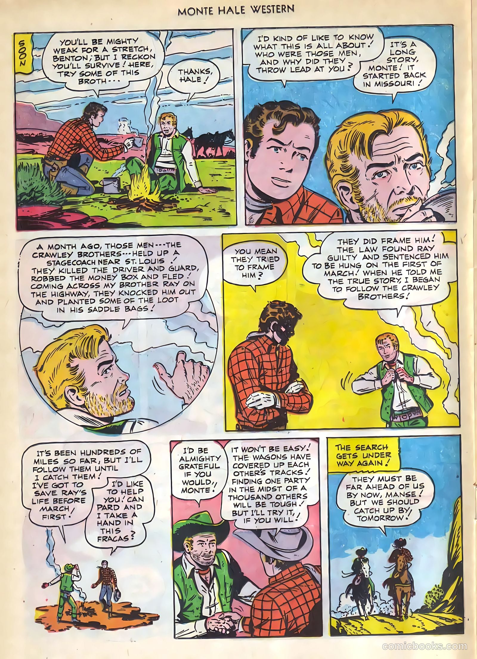 Monte Hale Western #74 — page 15 of 33