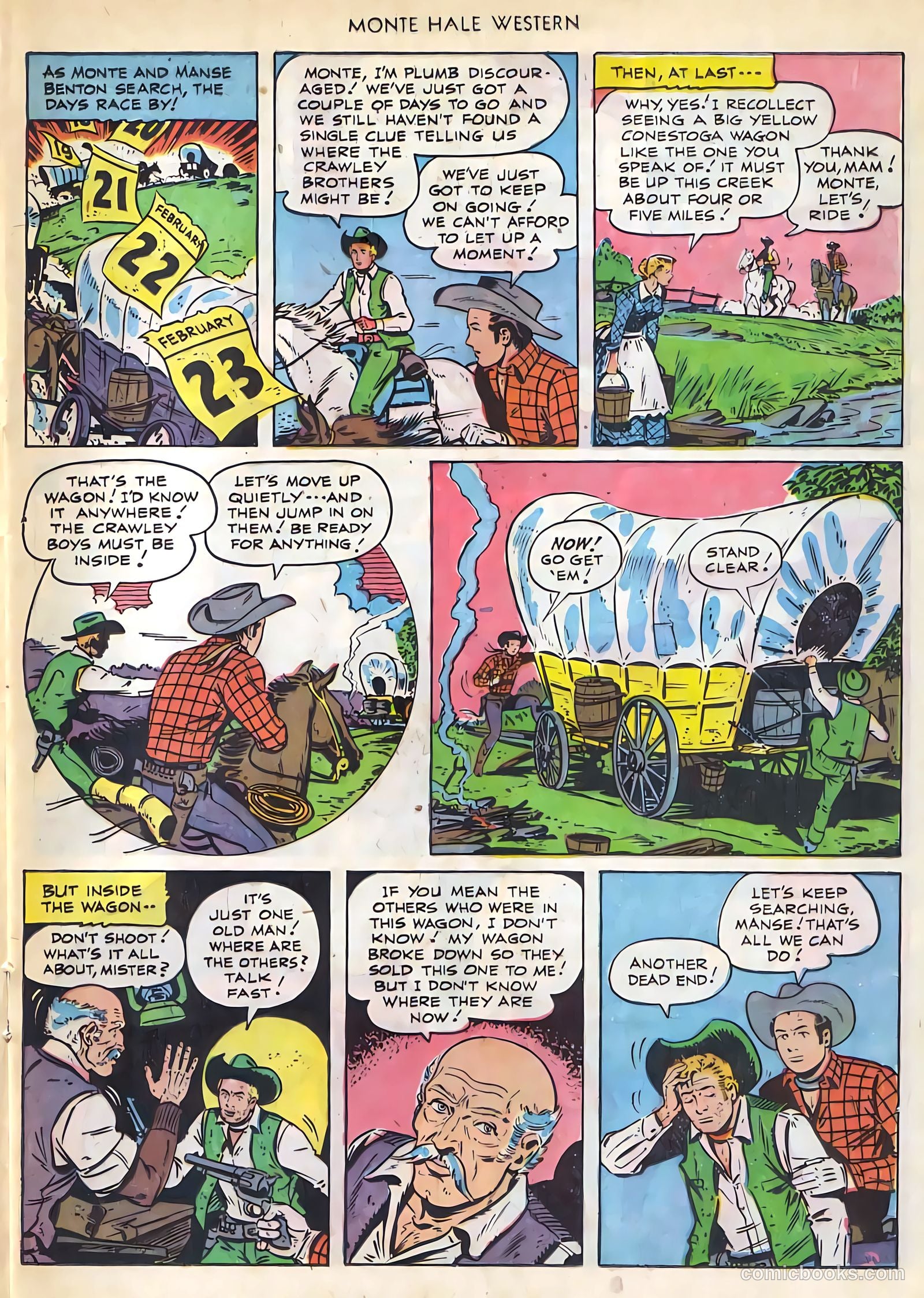 Monte Hale Western #74 — page 16 of 33