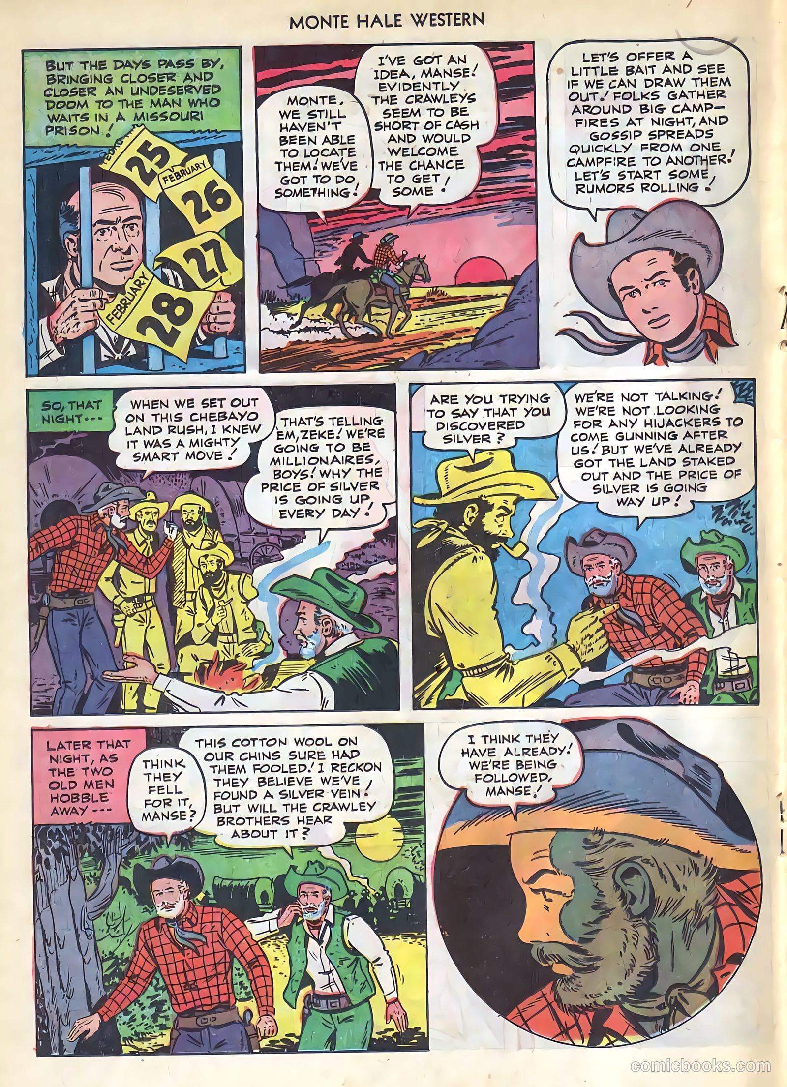 Monte Hale Western #74 — page 17 of 33