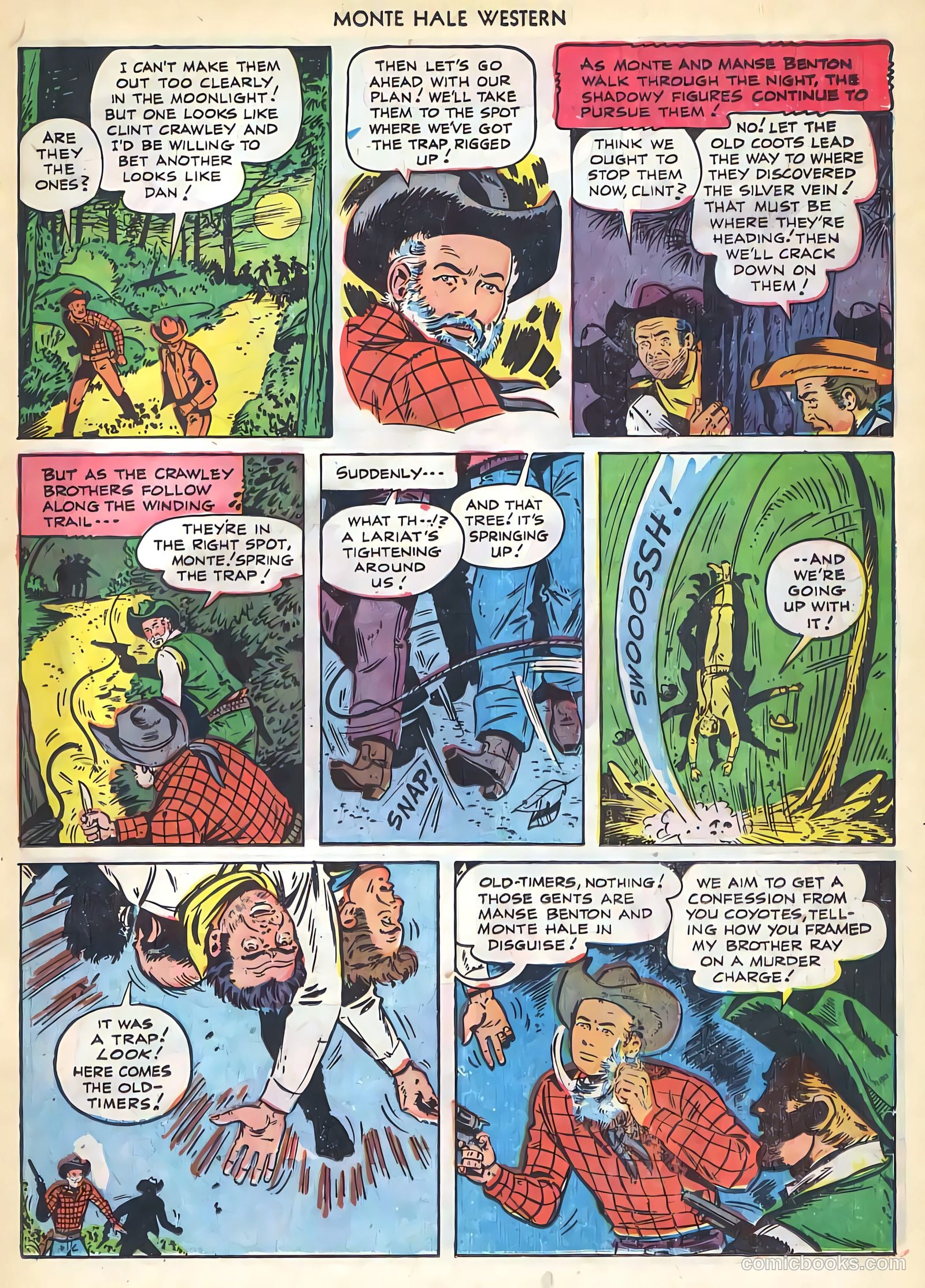 Monte Hale Western #74 — page 18 of 33