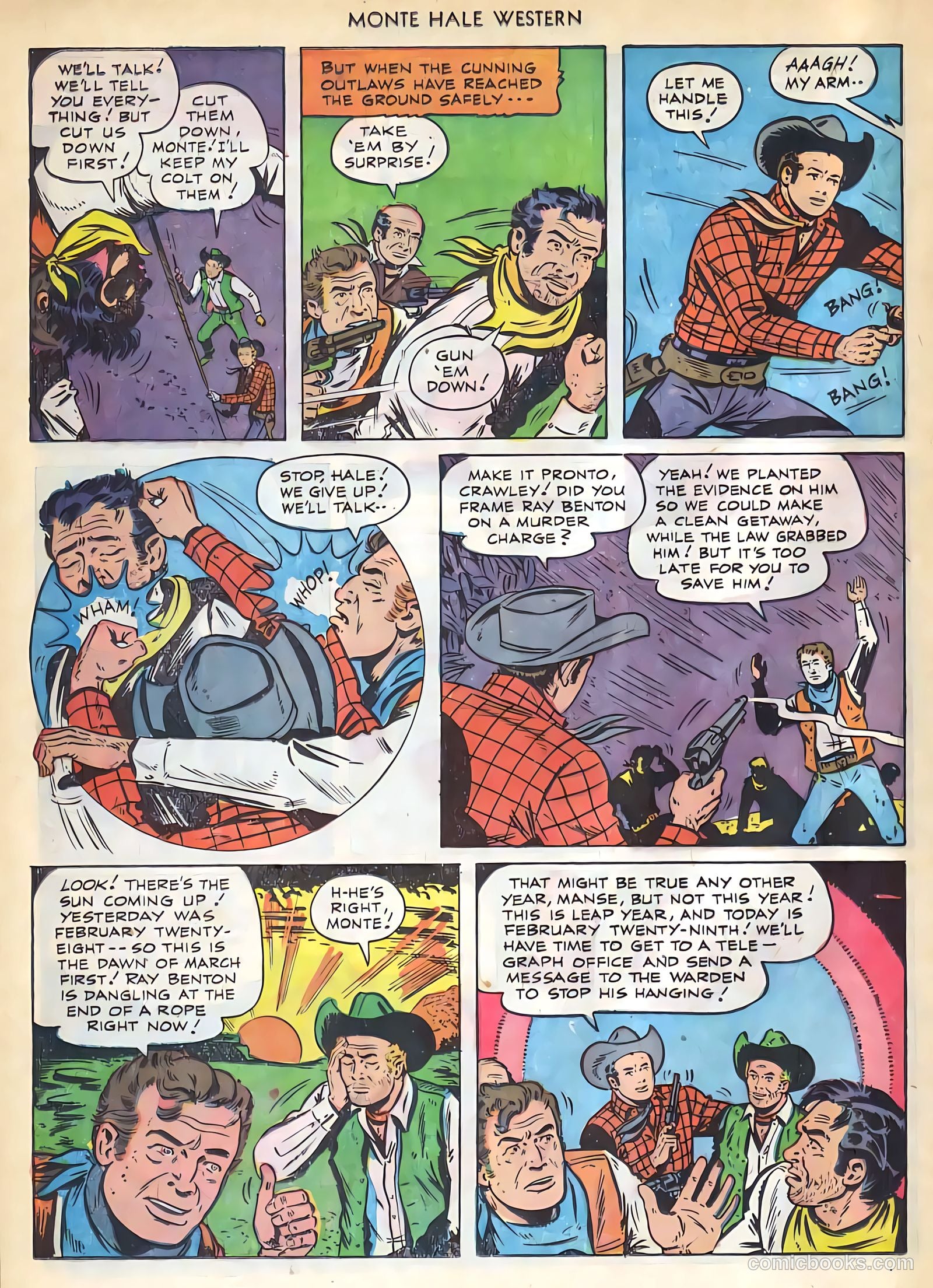 Monte Hale Western #74 — page 19 of 33