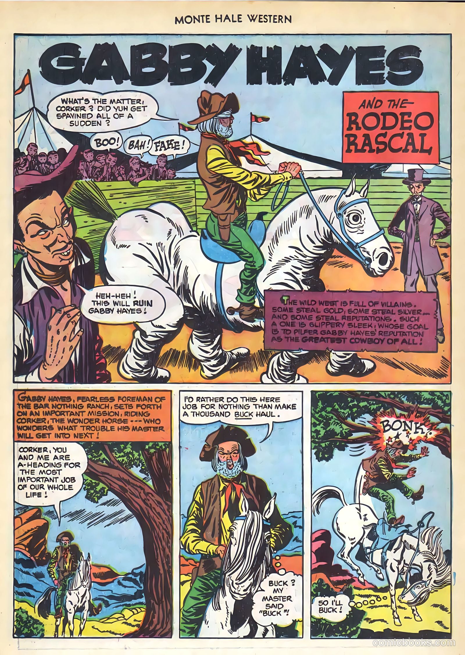 Monte Hale Western #74 — page 21 of 33