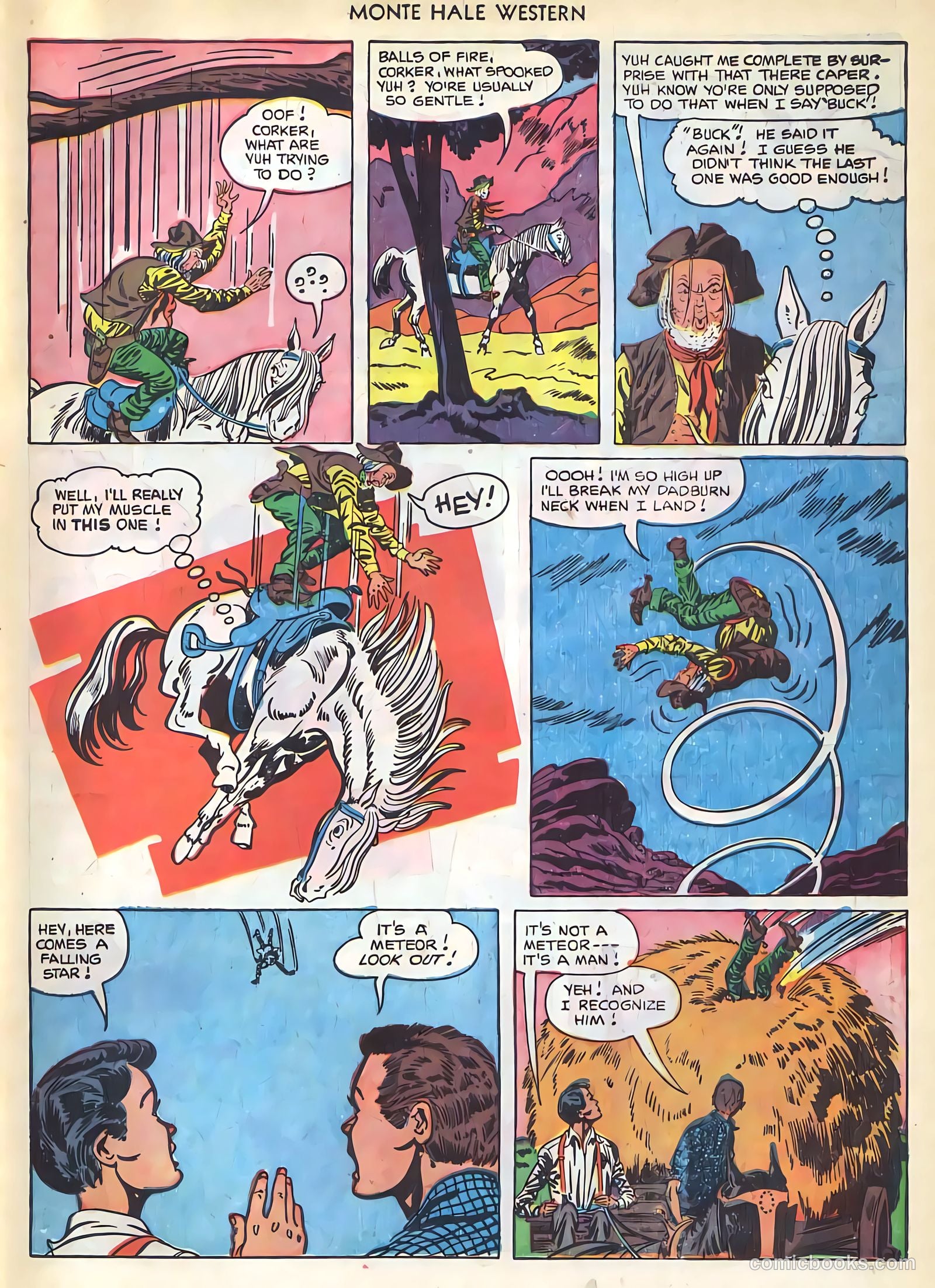 Monte Hale Western #74 — page 22 of 33