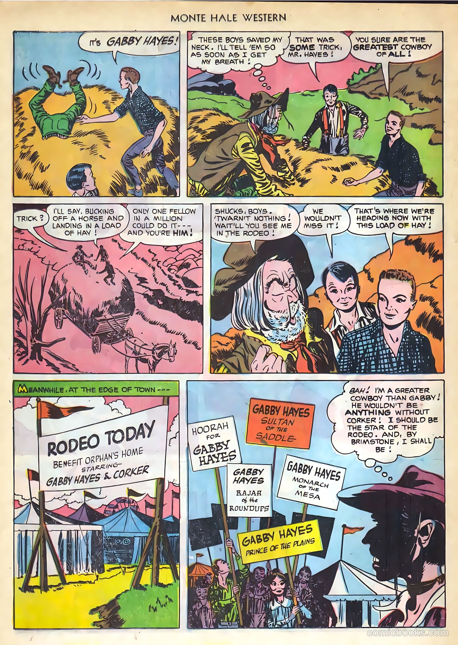 Monte Hale Western #74 — page 23 of 33