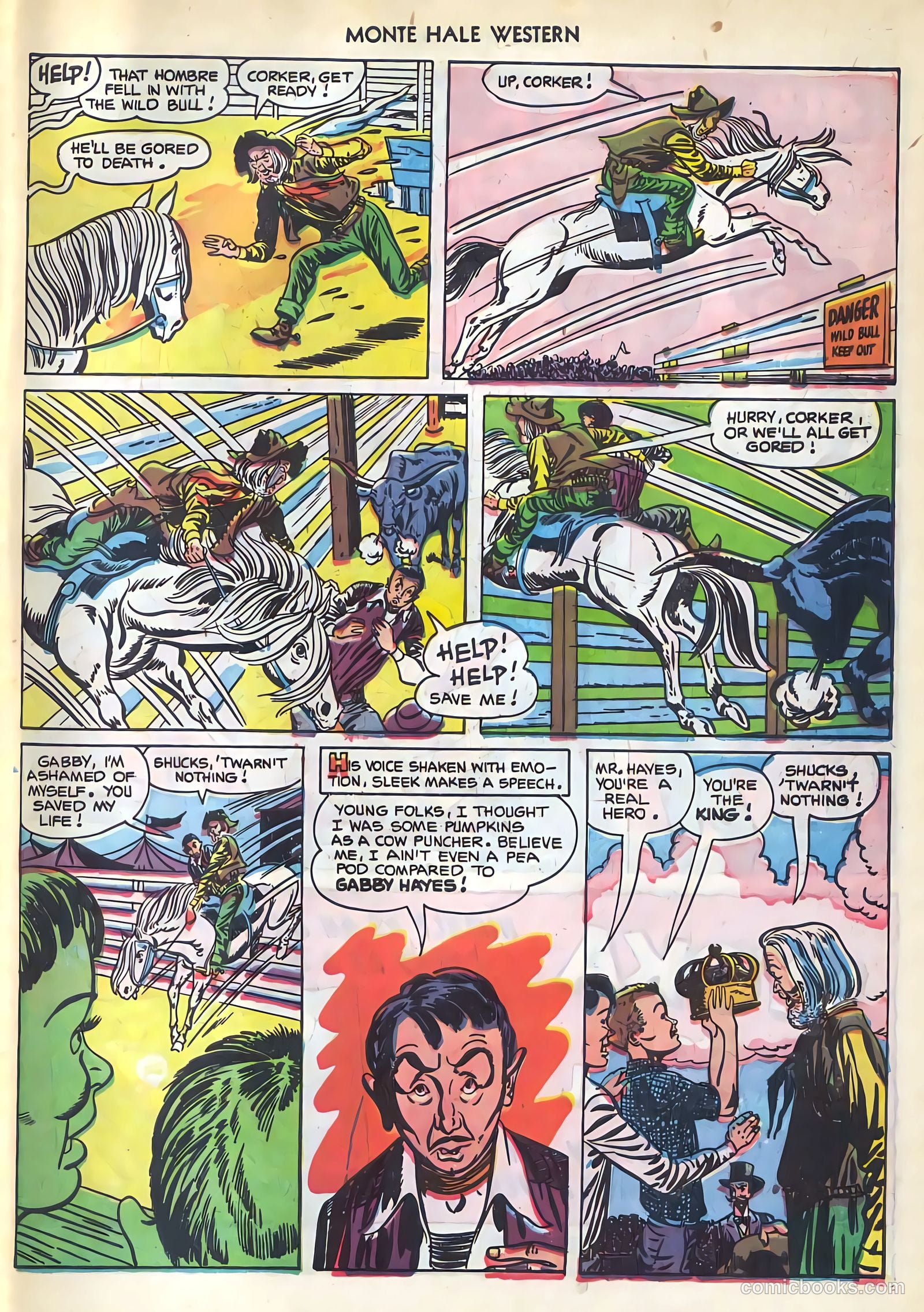 Monte Hale Western #74 — page 26 of 33