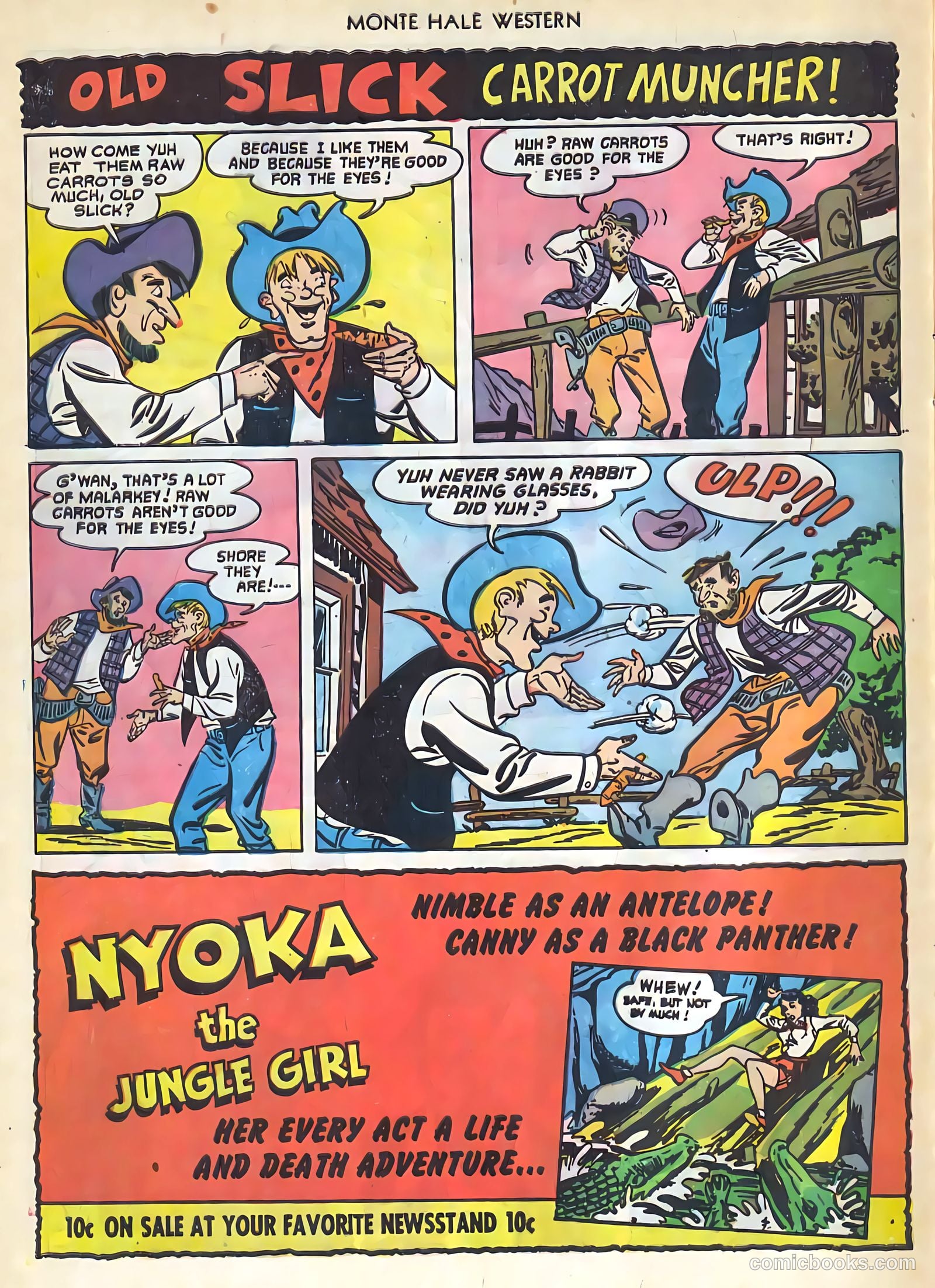 Monte Hale Western #74 — page 27 of 33