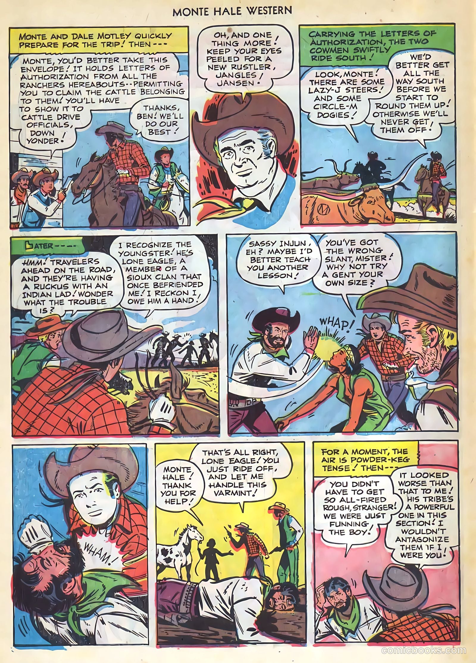Monte Hale Western #74 — page 29 of 33