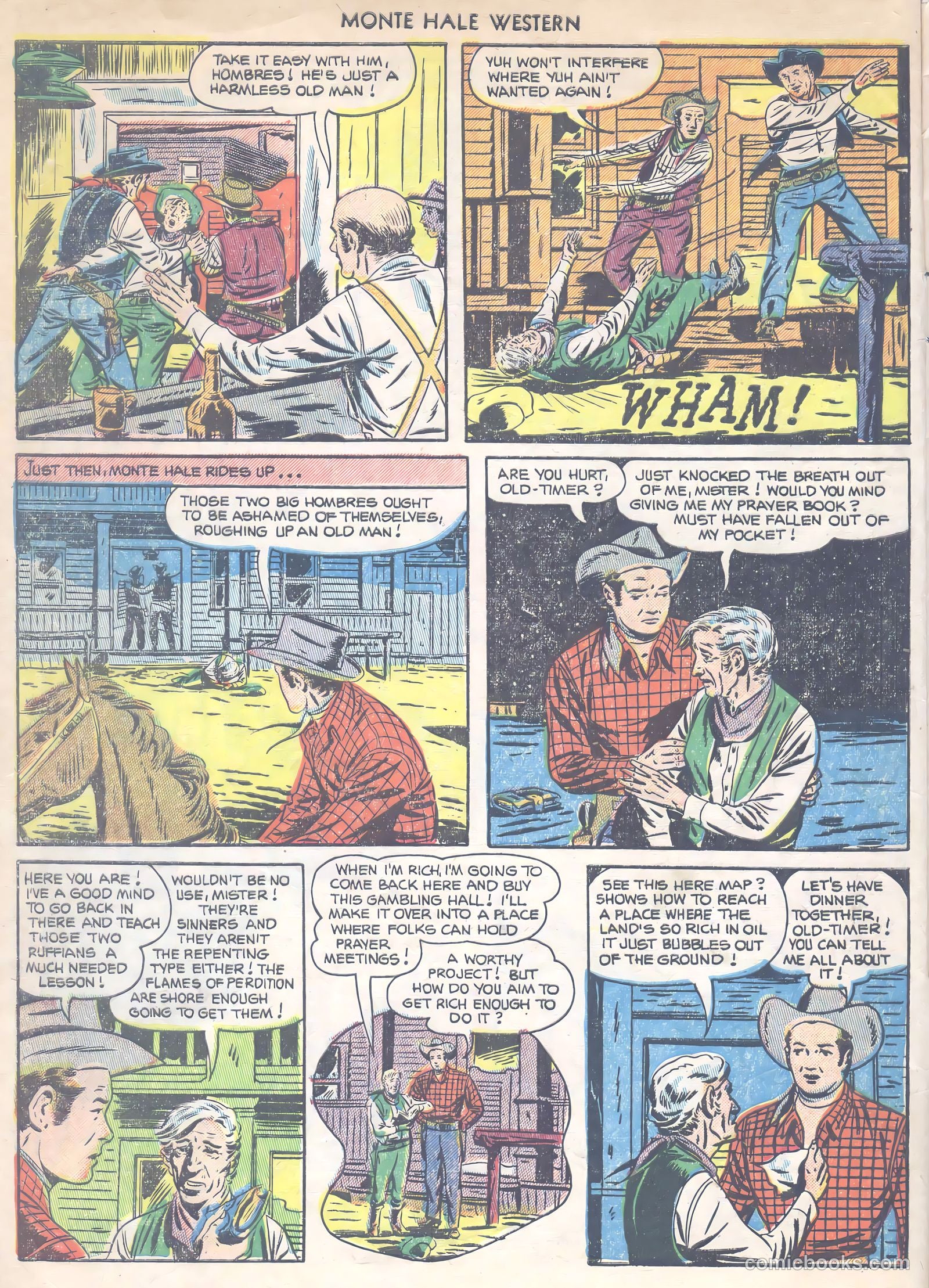 Monte Hale Western #75 — page 4 of 36