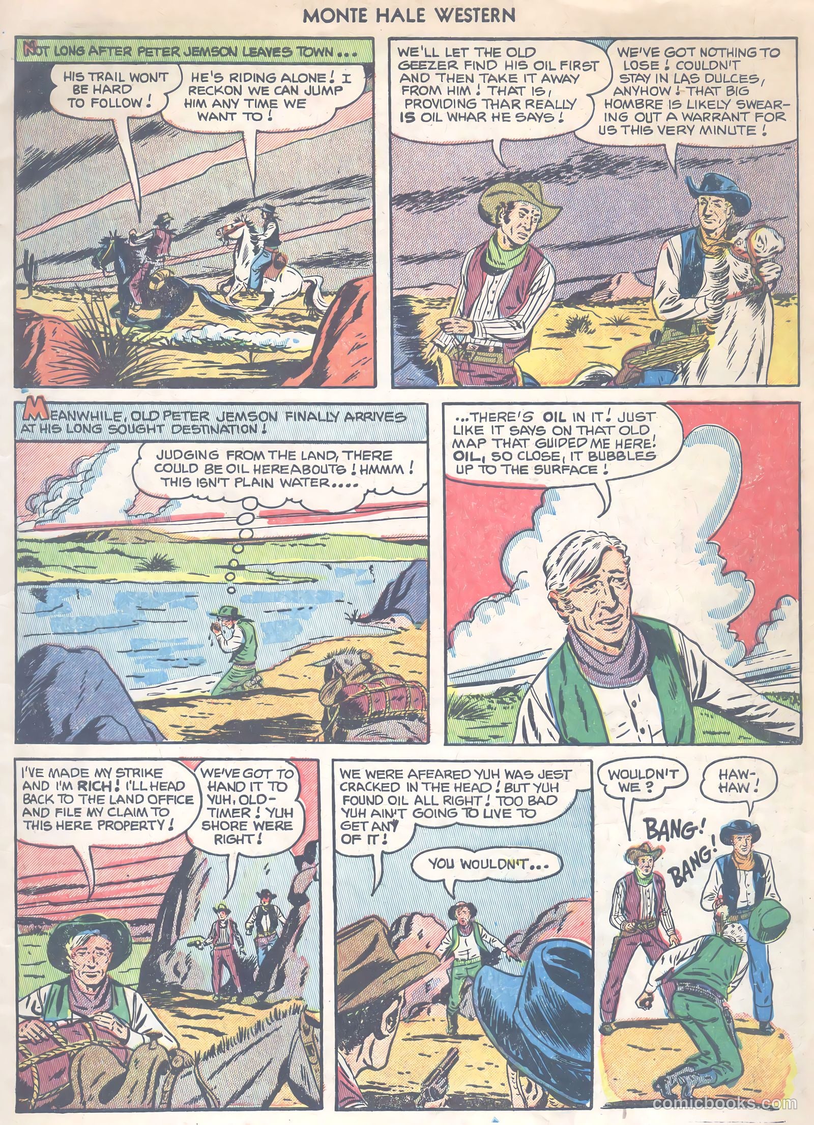 Monte Hale Western #75 — page 7 of 36