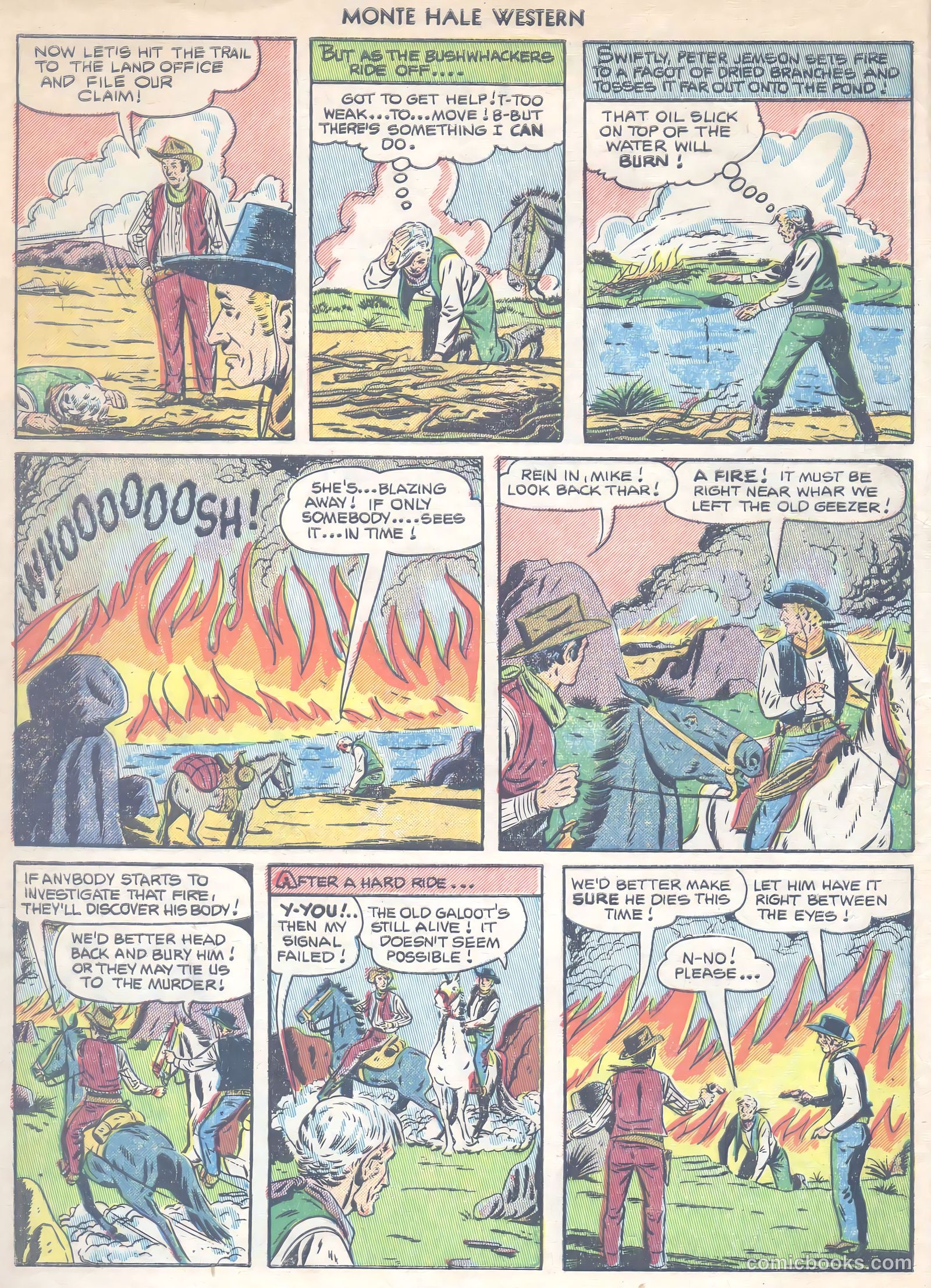 Monte Hale Western #75 — page 8 of 36